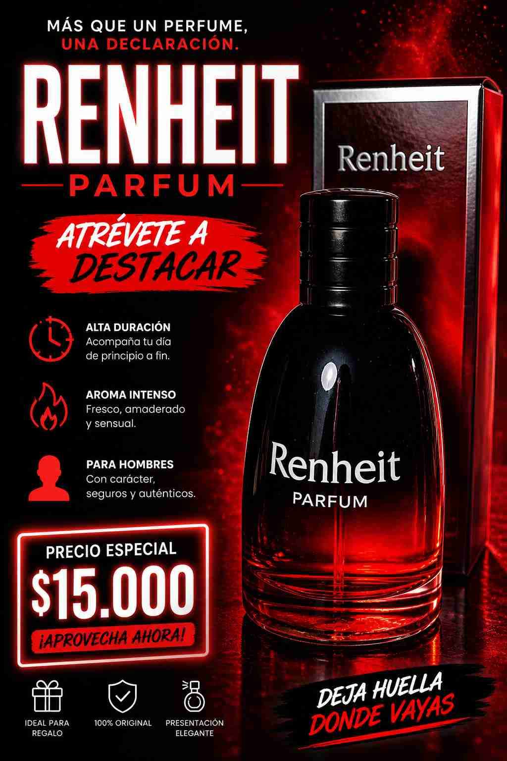 Perfume Renheit Parfum 100ml