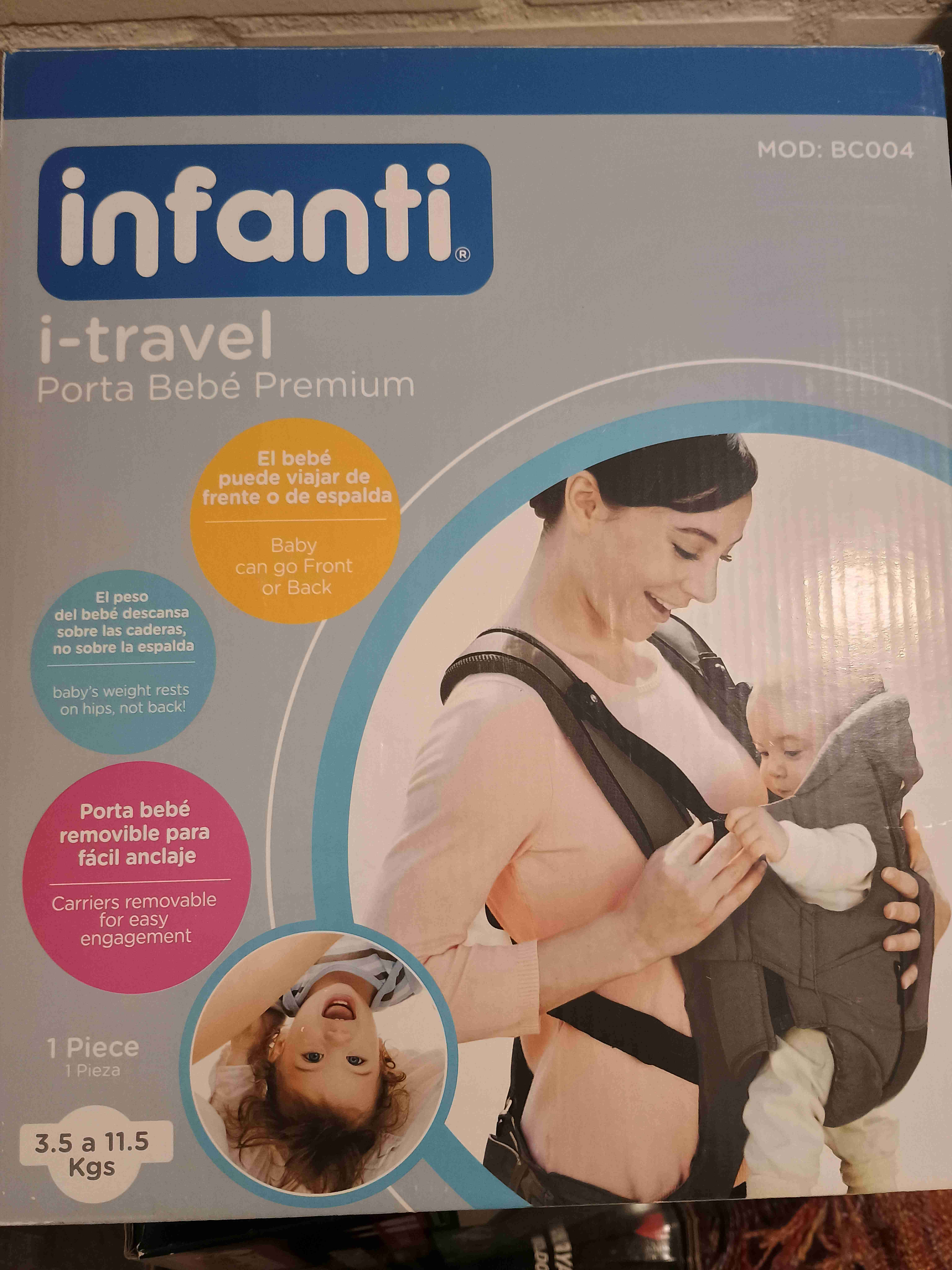 Porta bebé Infanti i-travel