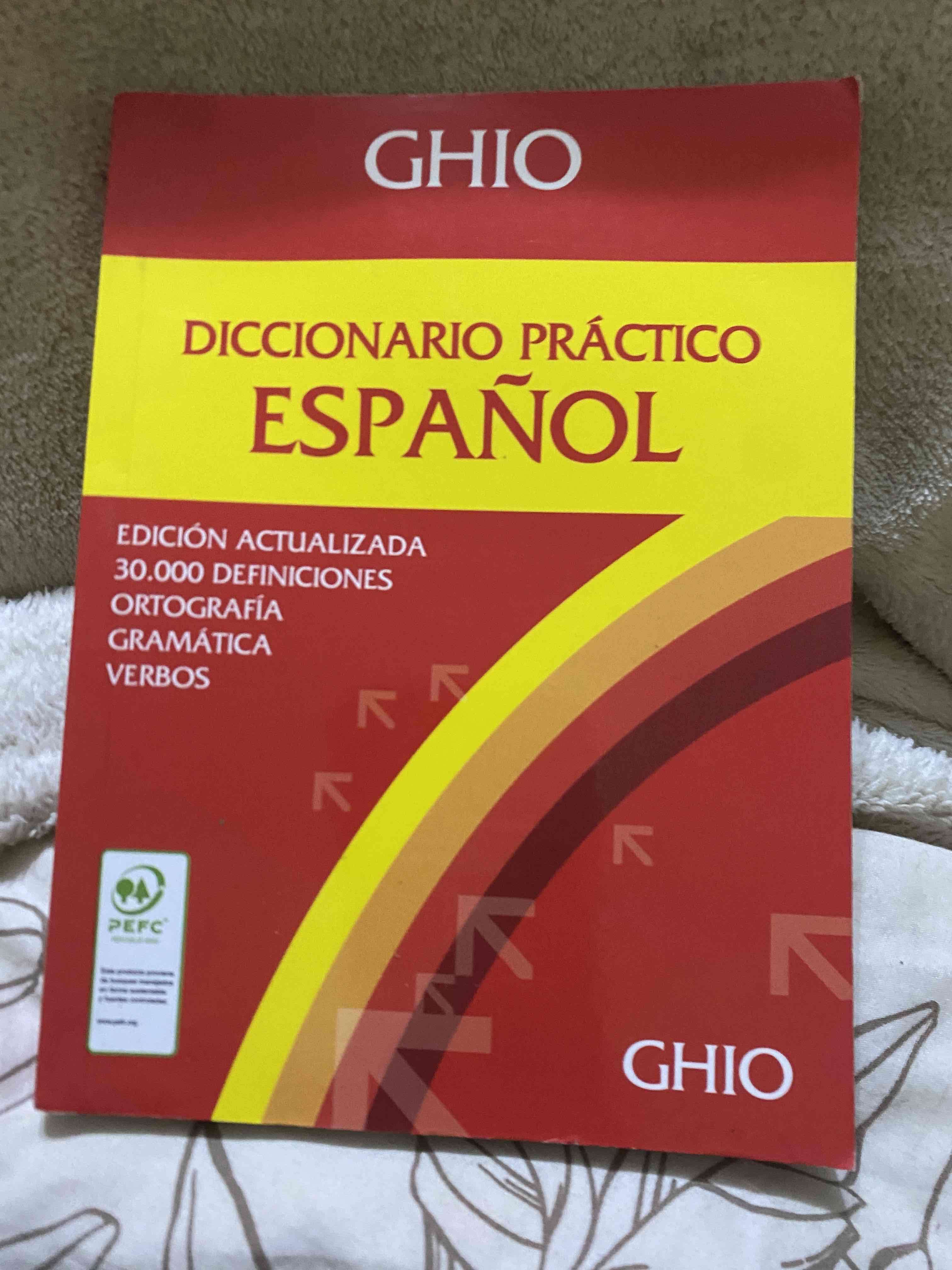 Diccionario práctico español Ghio