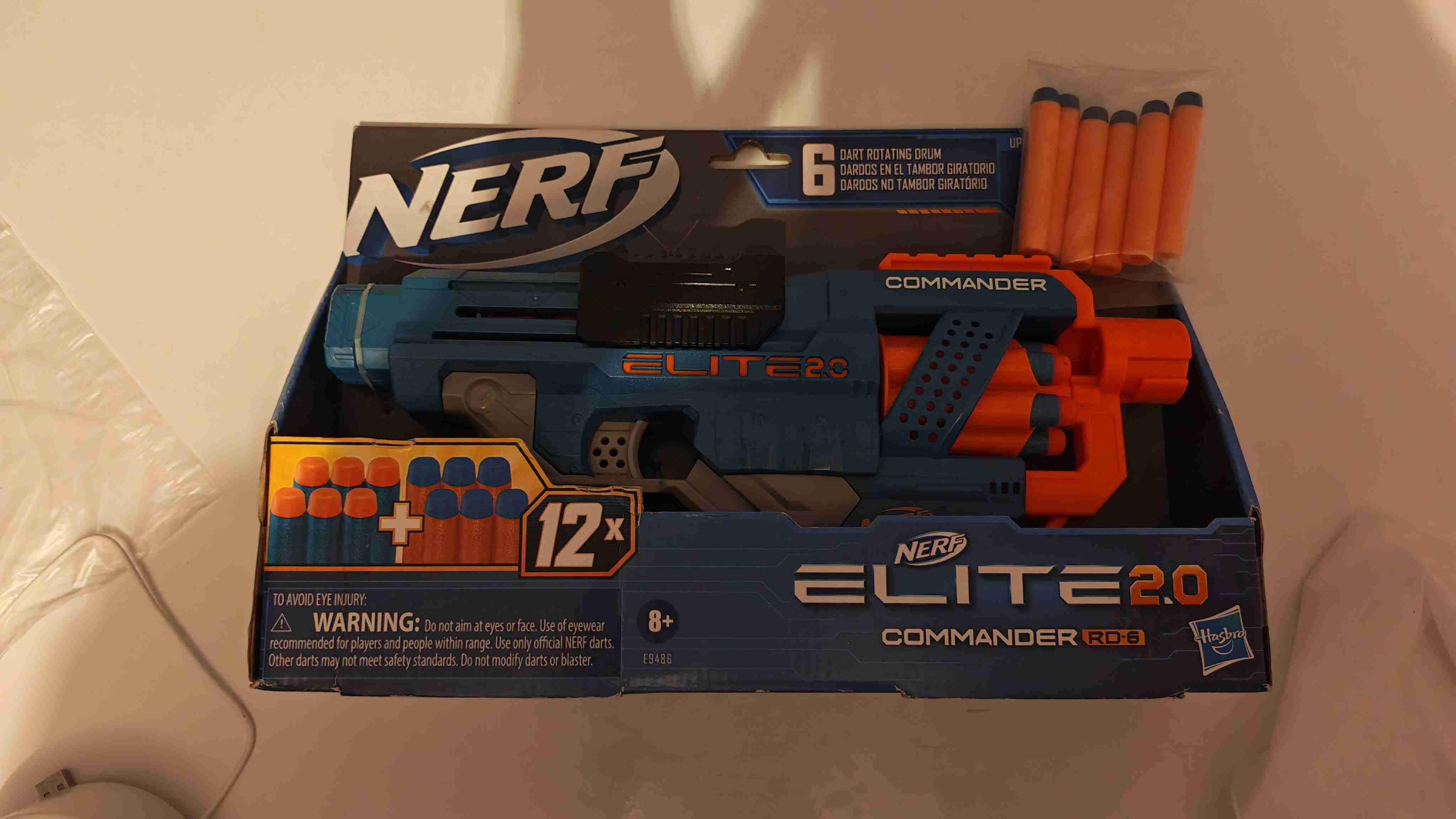Pistola Nerf Elite 2.0 Commander - miniatura 2
