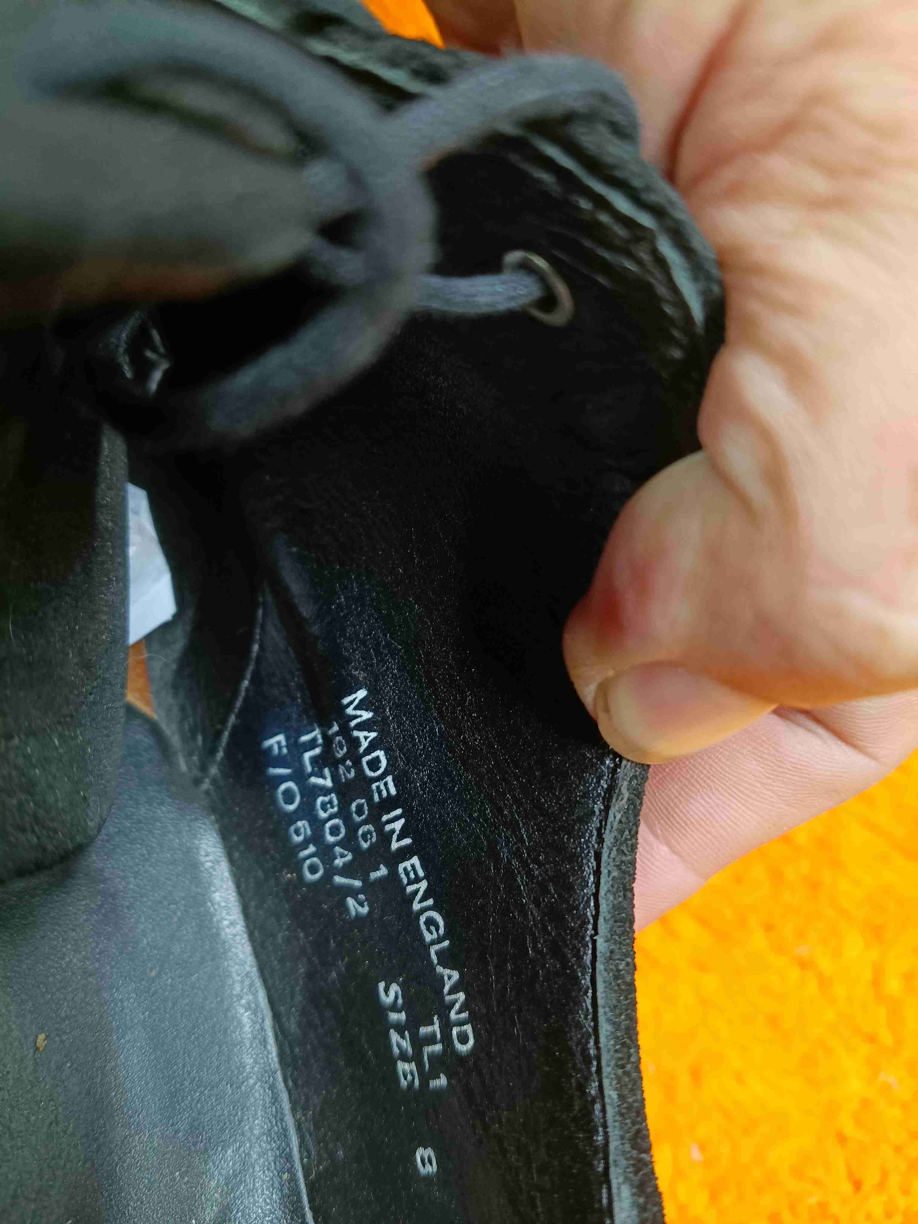Zapatos Tim little formales de gamuza negros - miniatura 2
