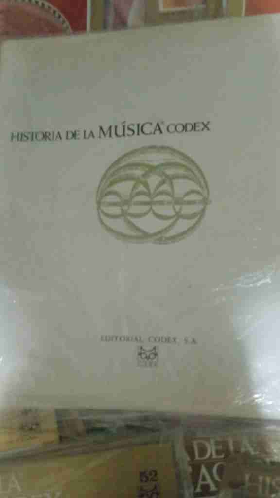Historia de la Música Codex - miniatura 1