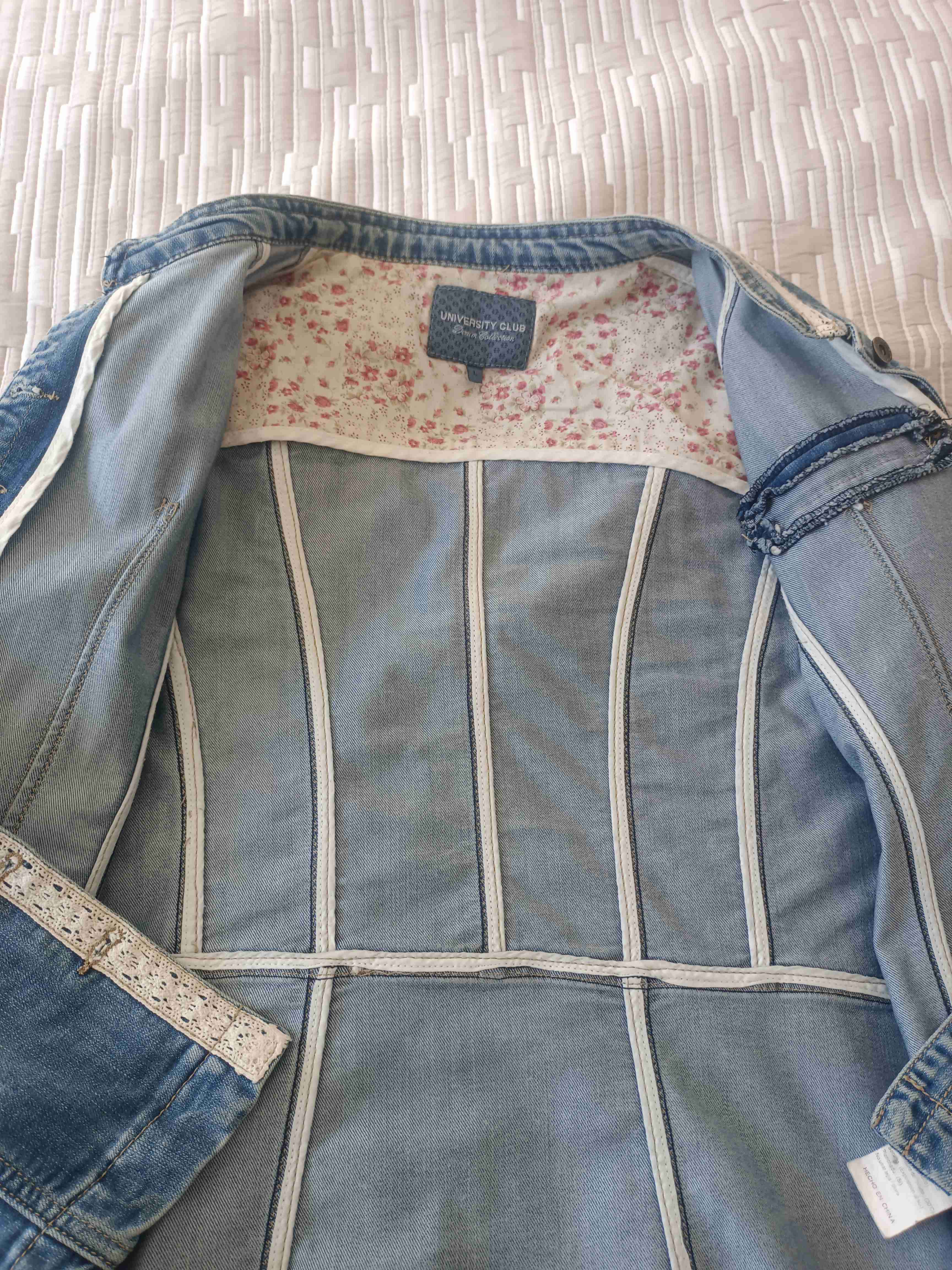 Chaqueta de mezclilla azul - miniatura 2