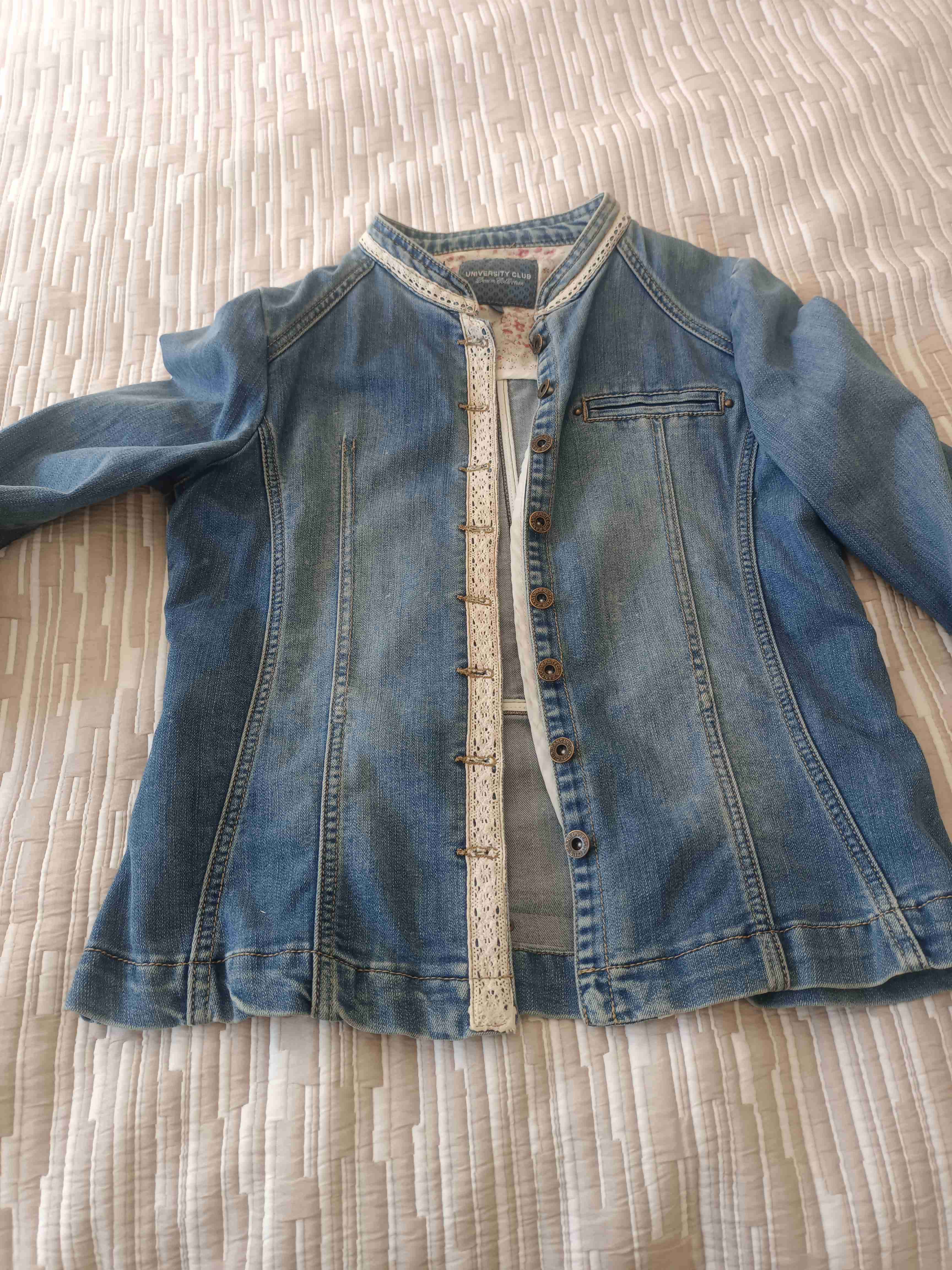 Chaqueta de mezclilla azul - miniatura 3