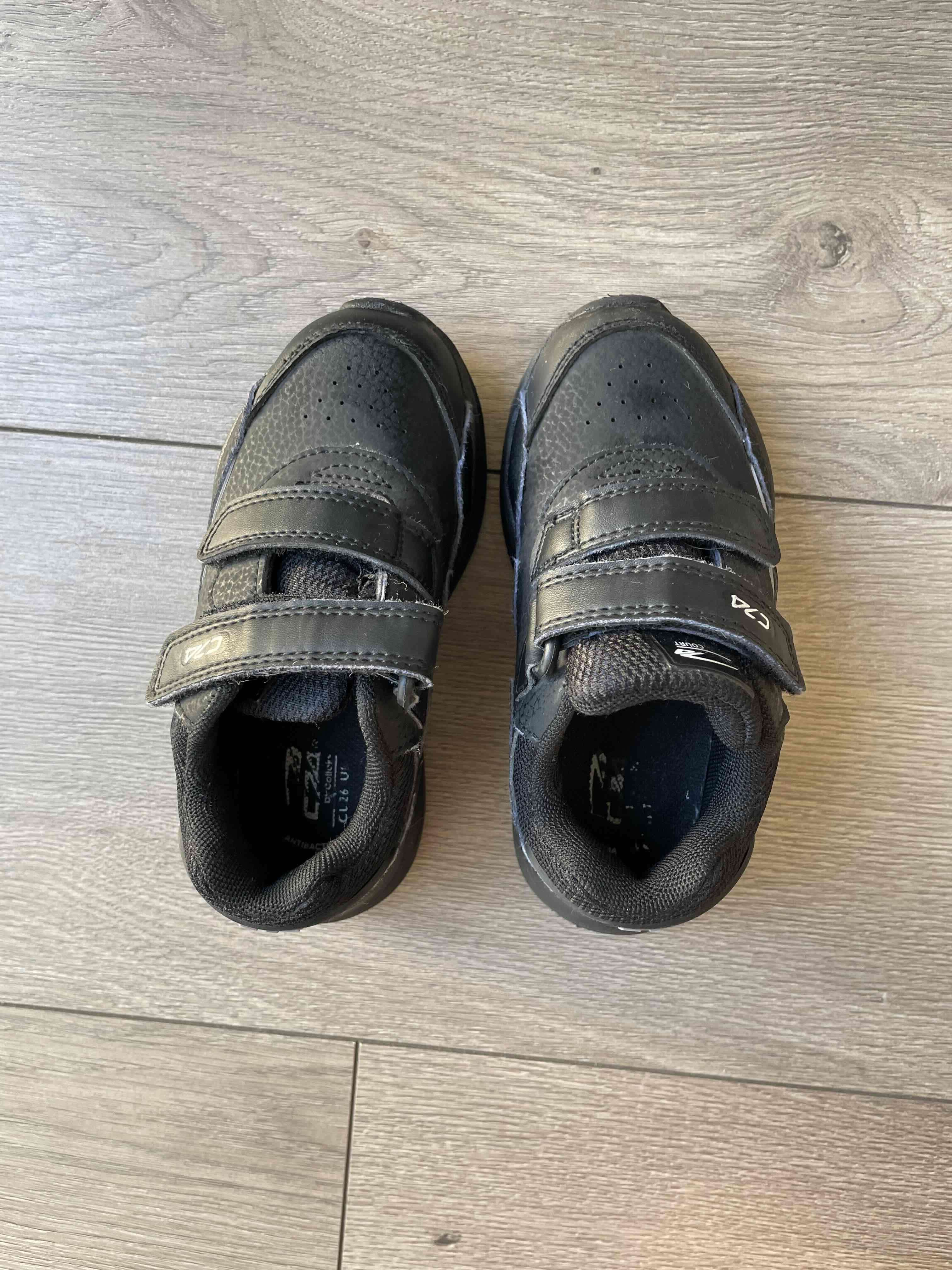 Zapatillas colloky negras para niños - miniatura 1