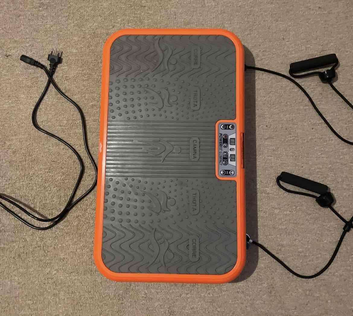 Plataforma vibratoria naranja - miniatura 1