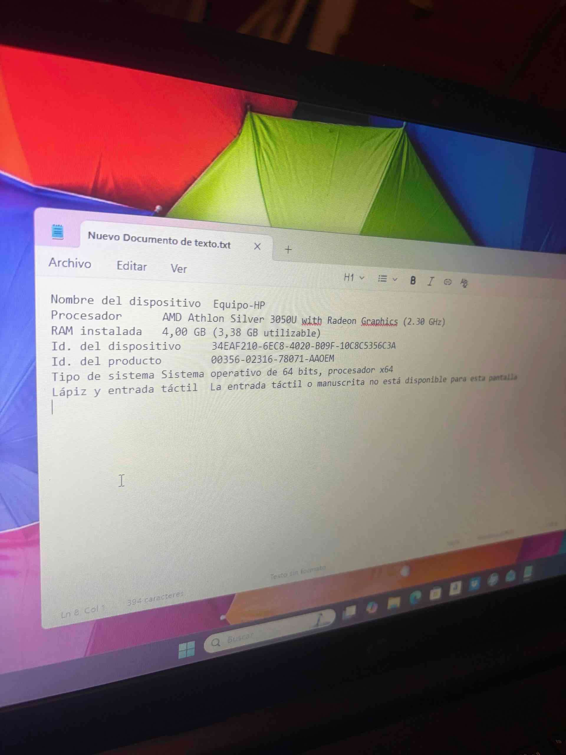 Equipo HP procesador AMD - miniatura 2