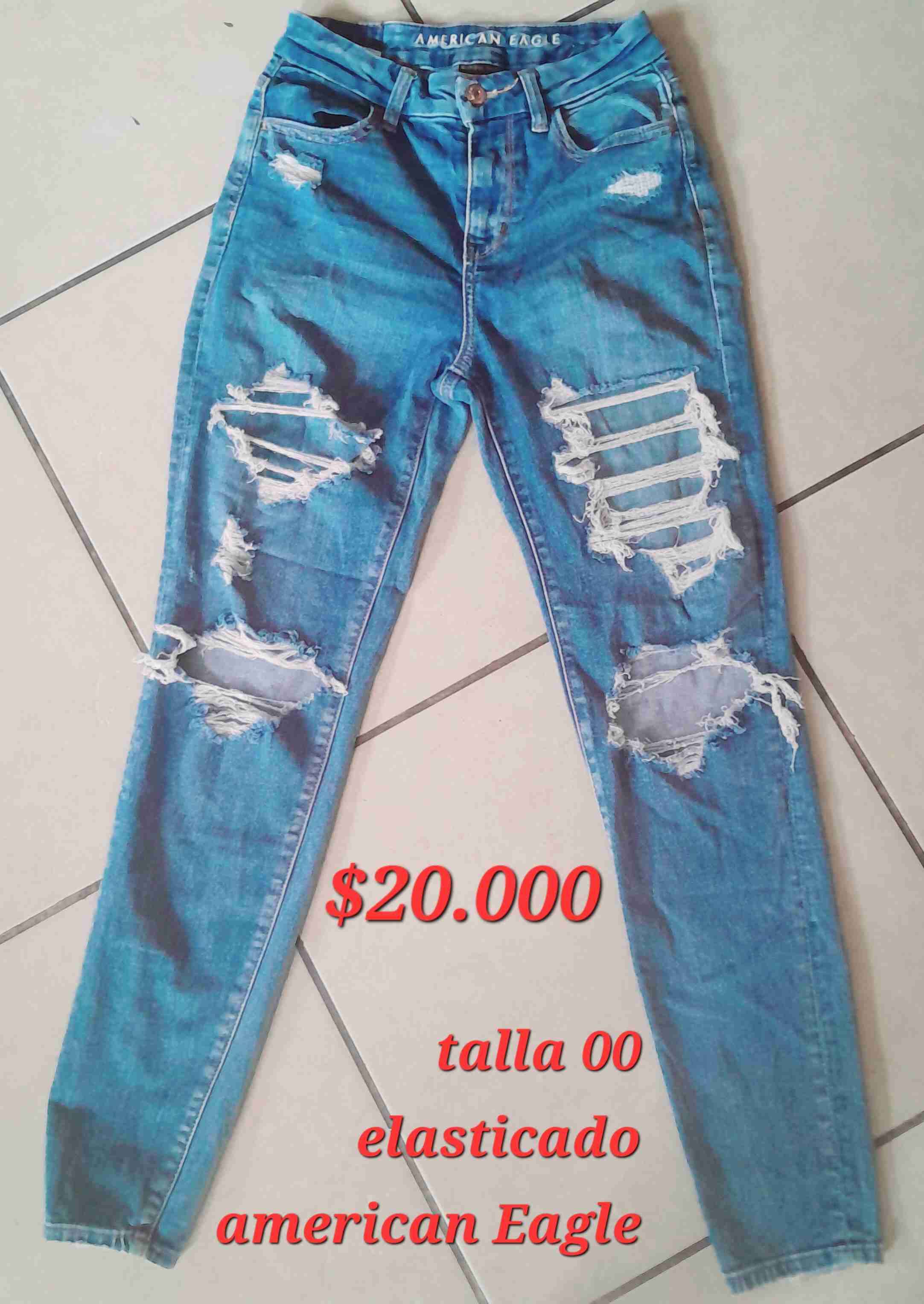 Jeans rotos American Eagle - miniatura 1