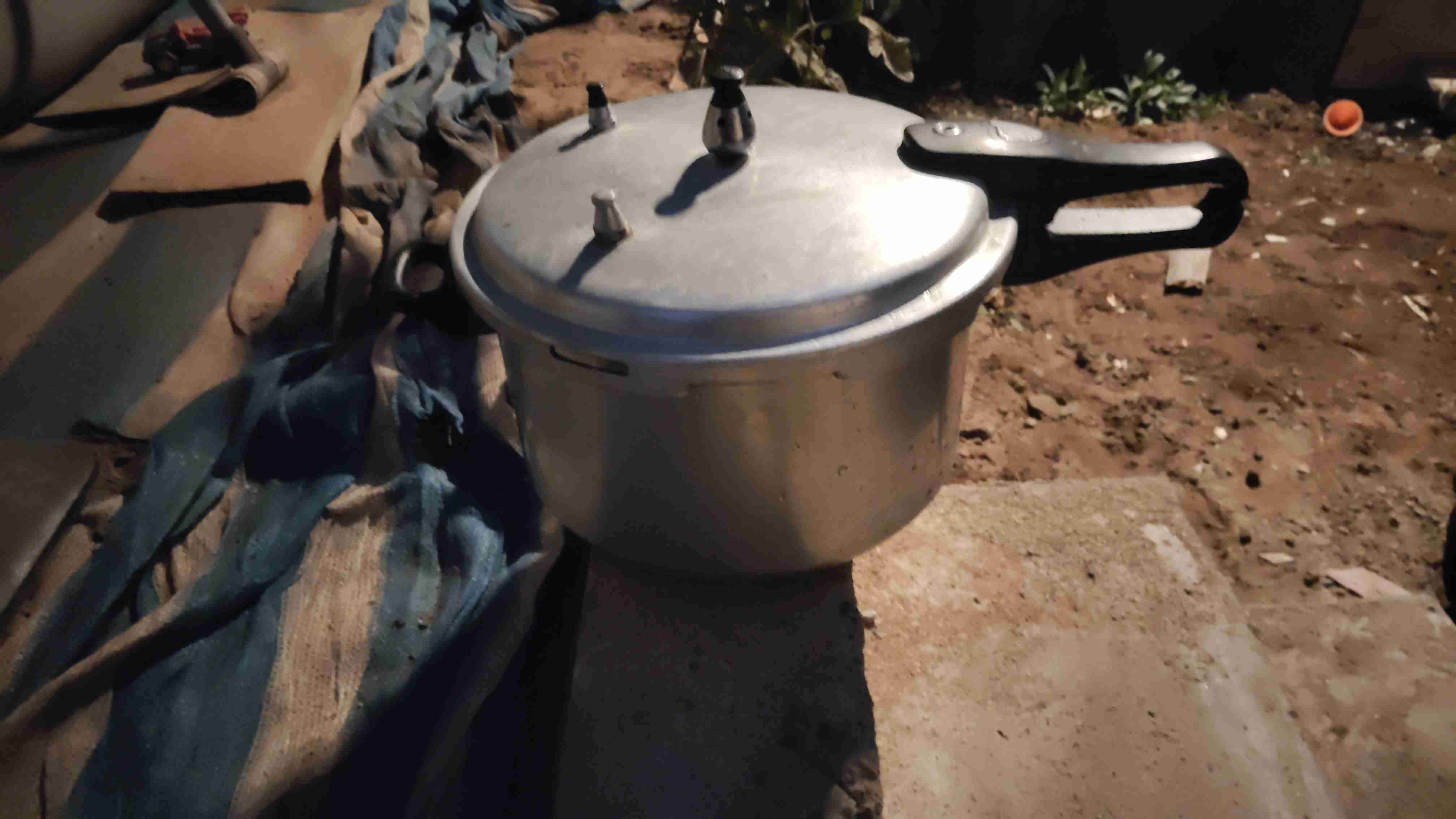 Olla a presión de aluminio