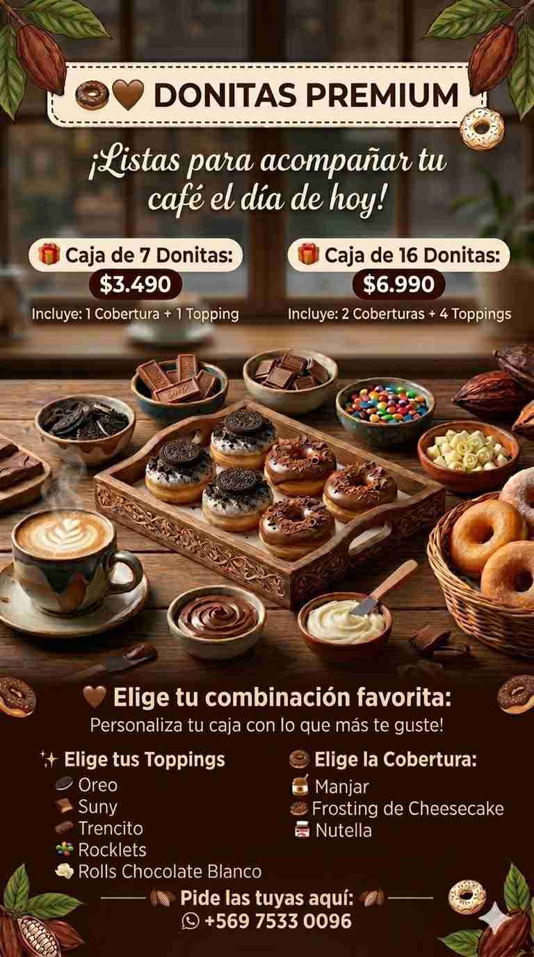 Caja de Donitas Premium 🍩 - miniatura 1