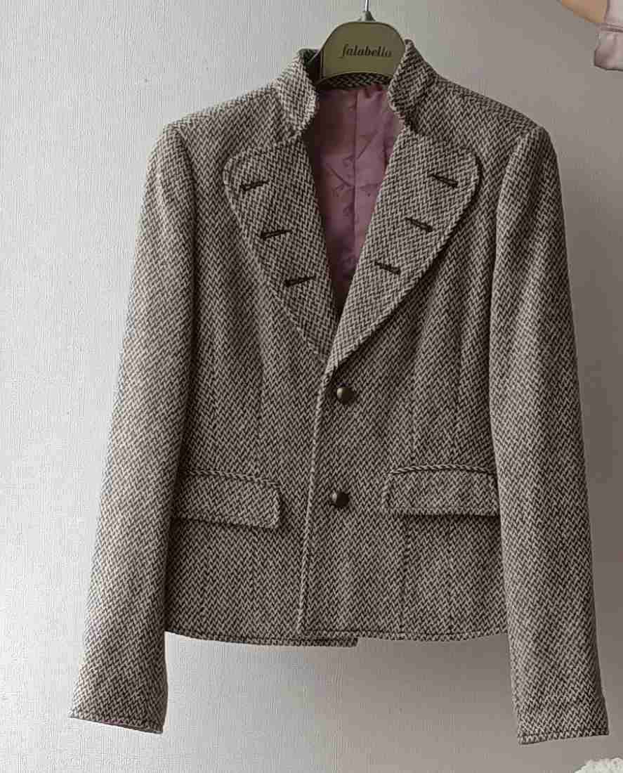 Chaqueta formal tejido jaspeado - miniatura 1