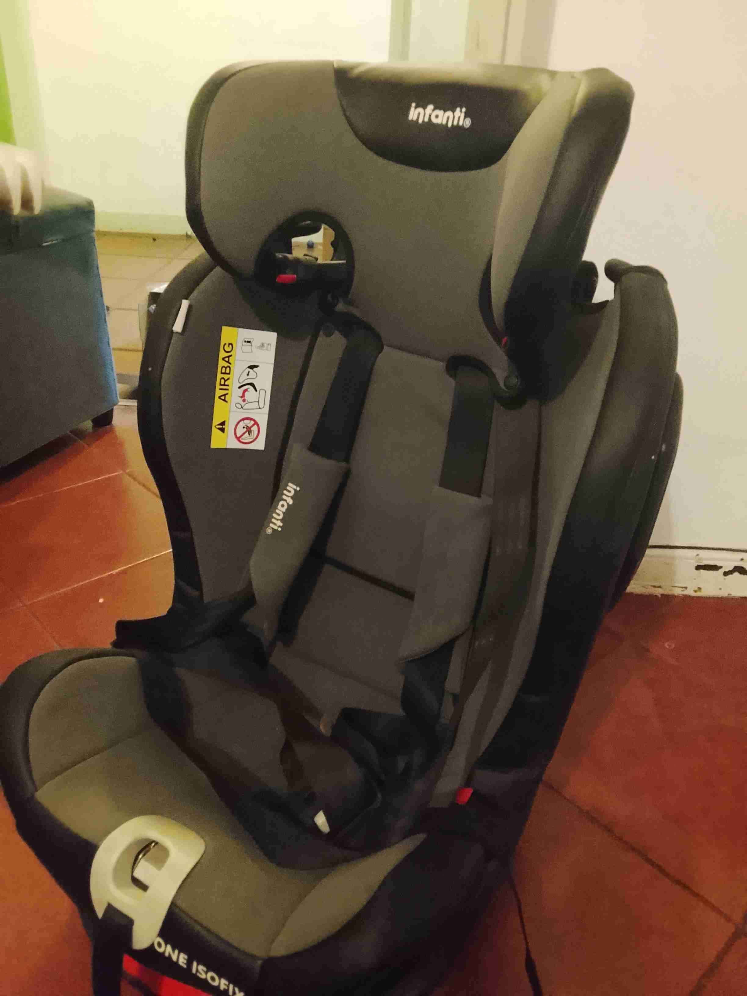 Silla de auto Infanti gris - miniatura 1