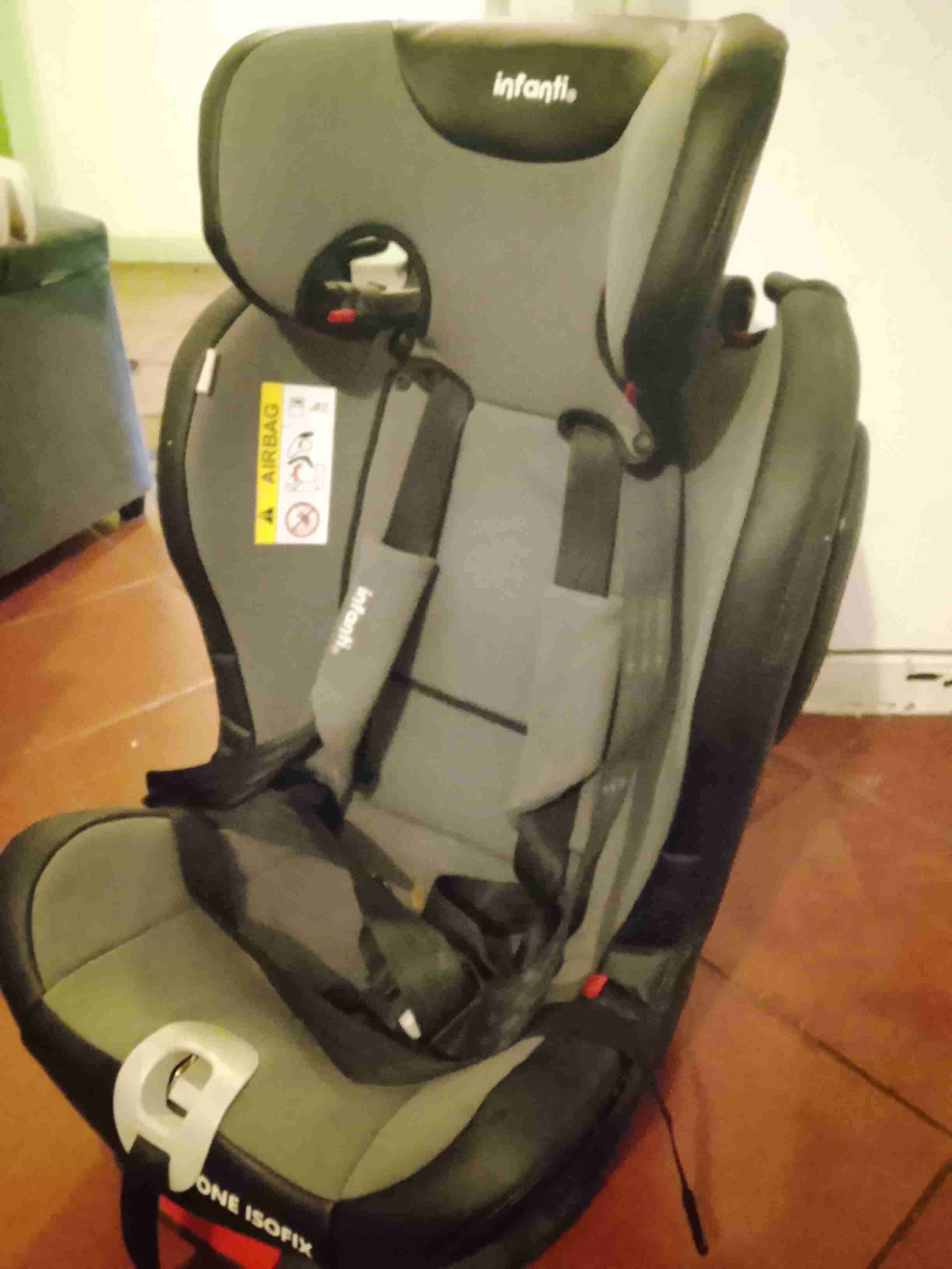 Silla de auto Infanti gris - miniatura 2