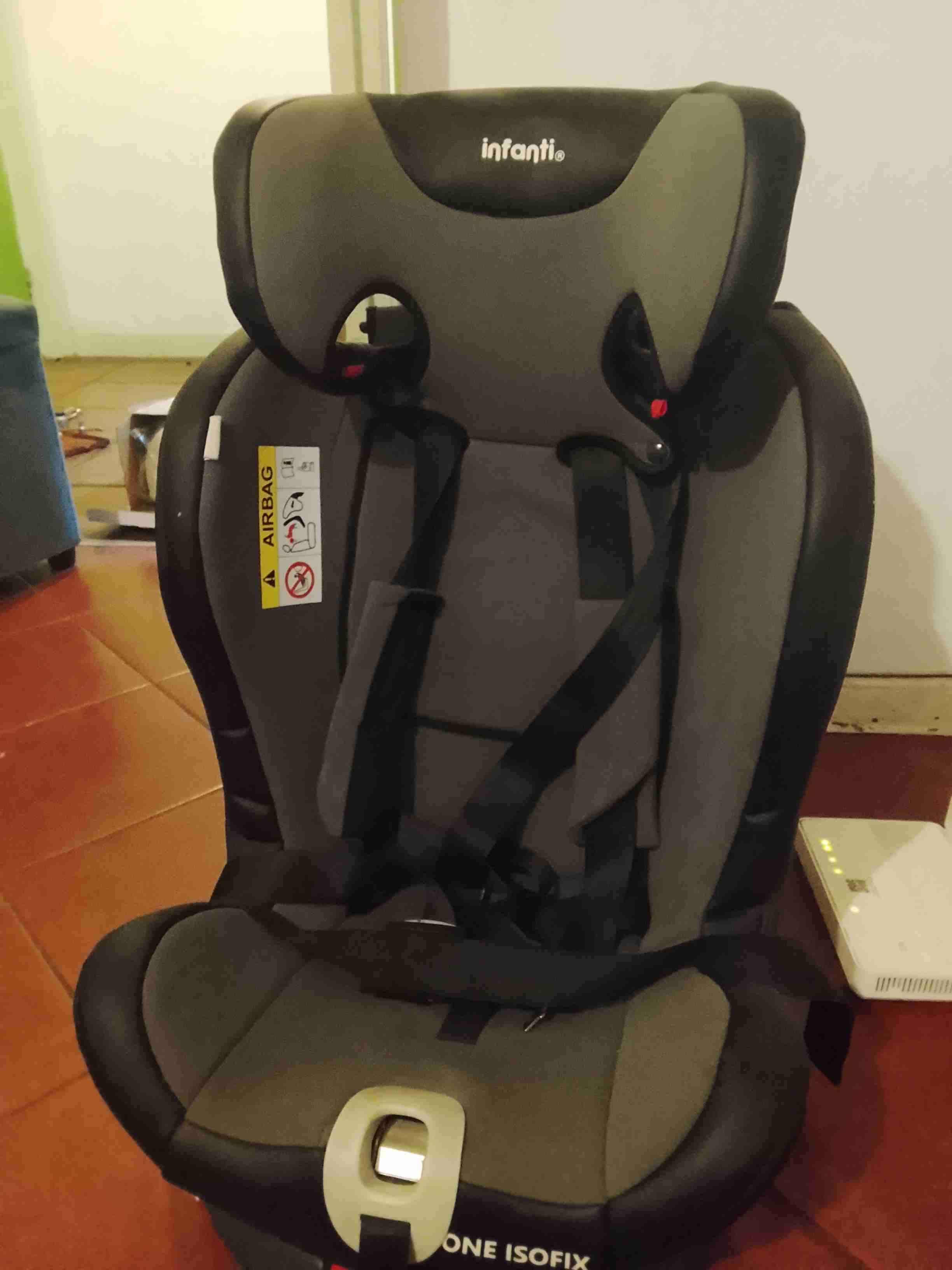 Silla de auto Infanti gris - miniatura 3