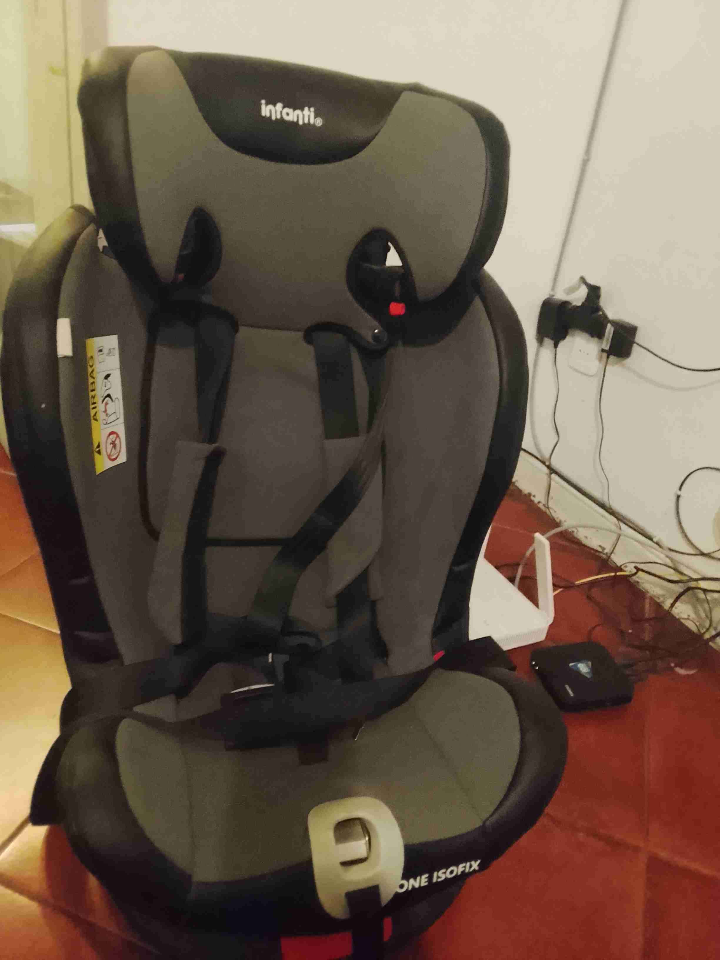 Silla de auto Infanti gris - miniatura 4