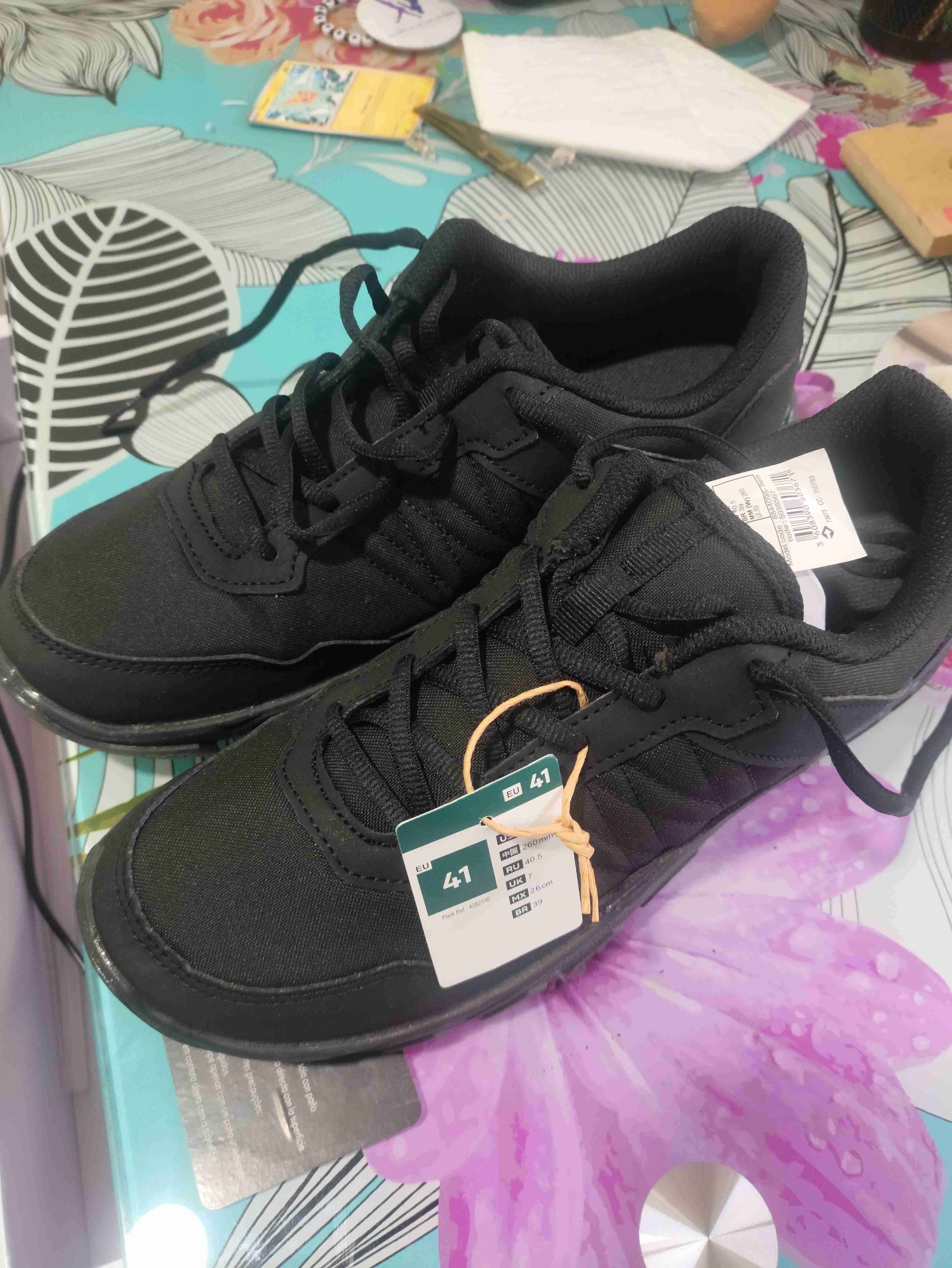 Zapatillas Quechua negras talla 41 - miniatura 2