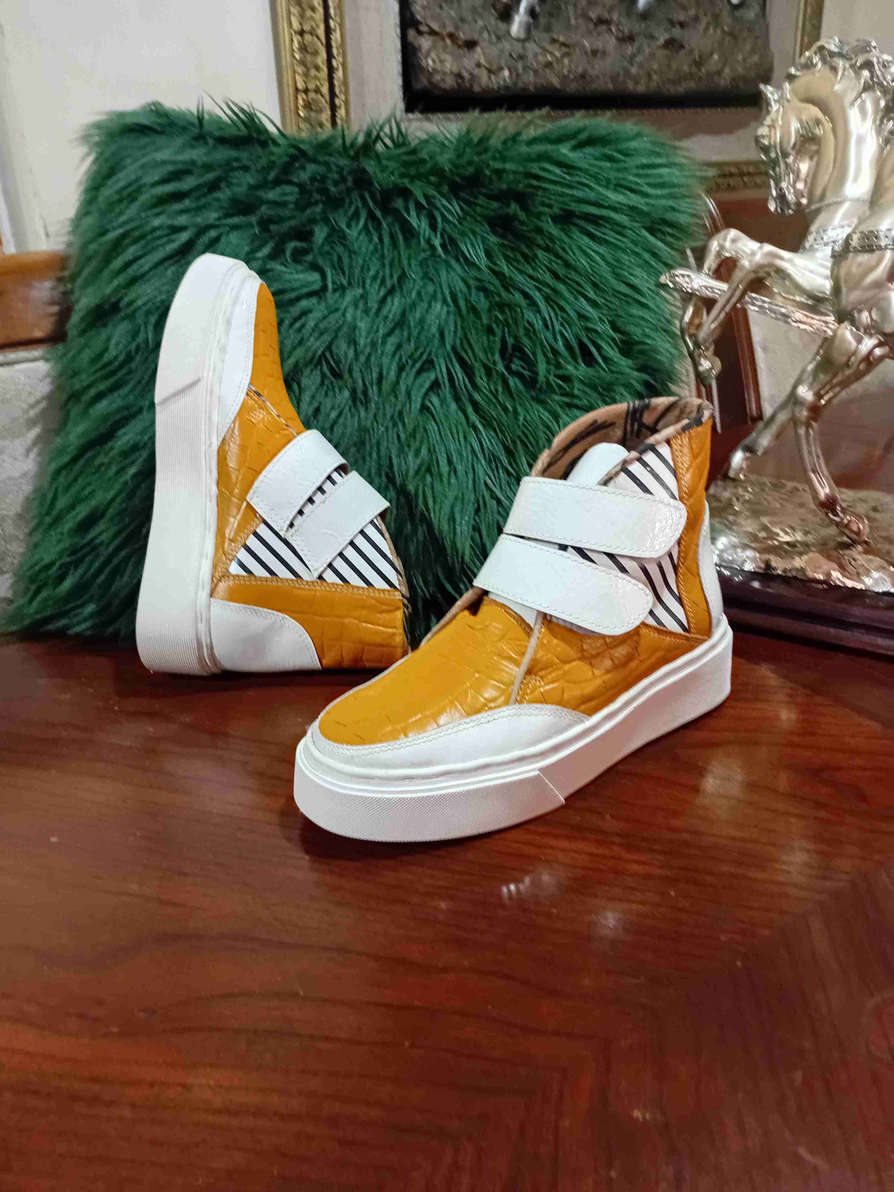 Zapatillas altas bicolores - miniatura 2