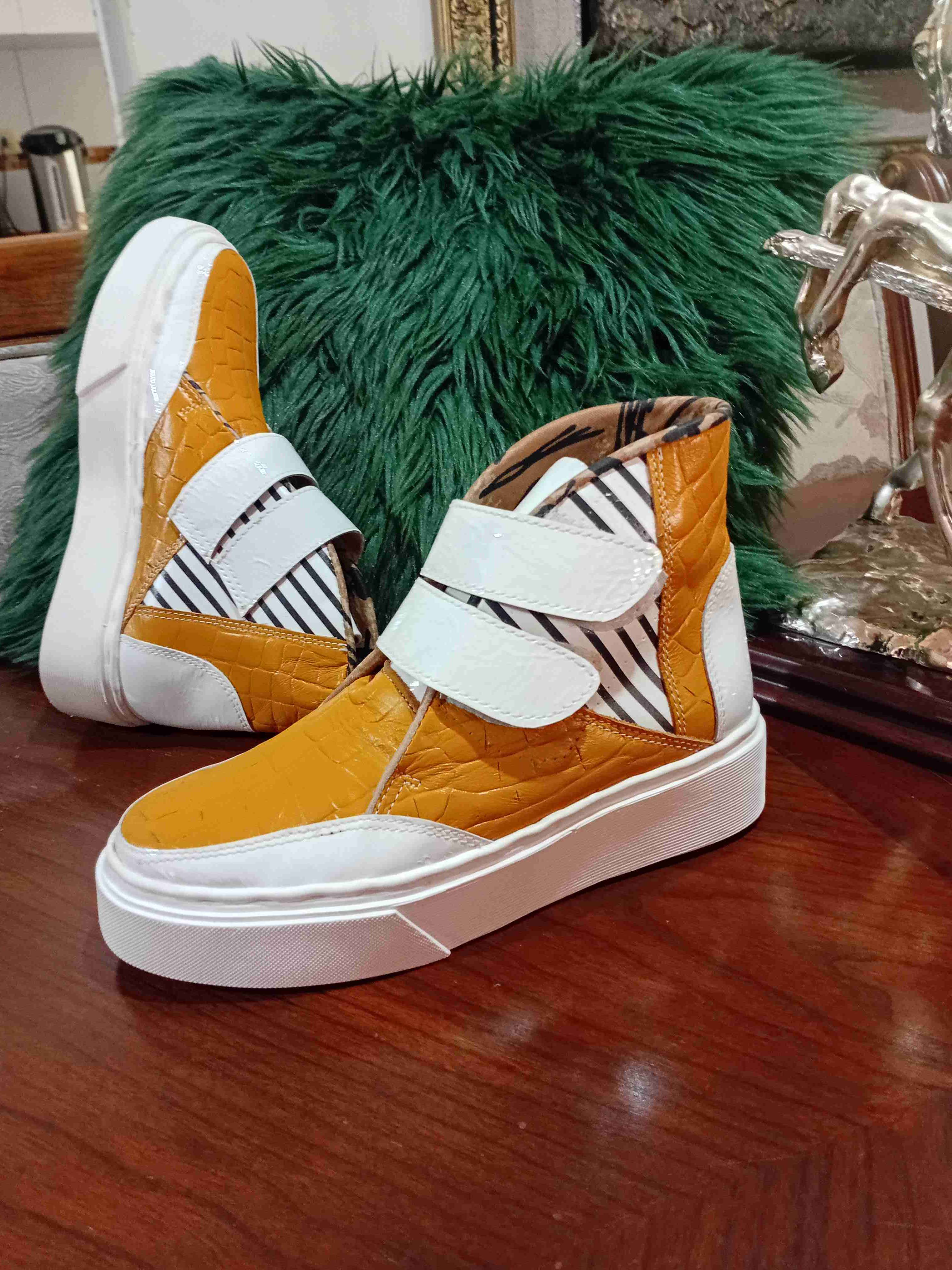 Zapatillas altas bicolores - miniatura 3