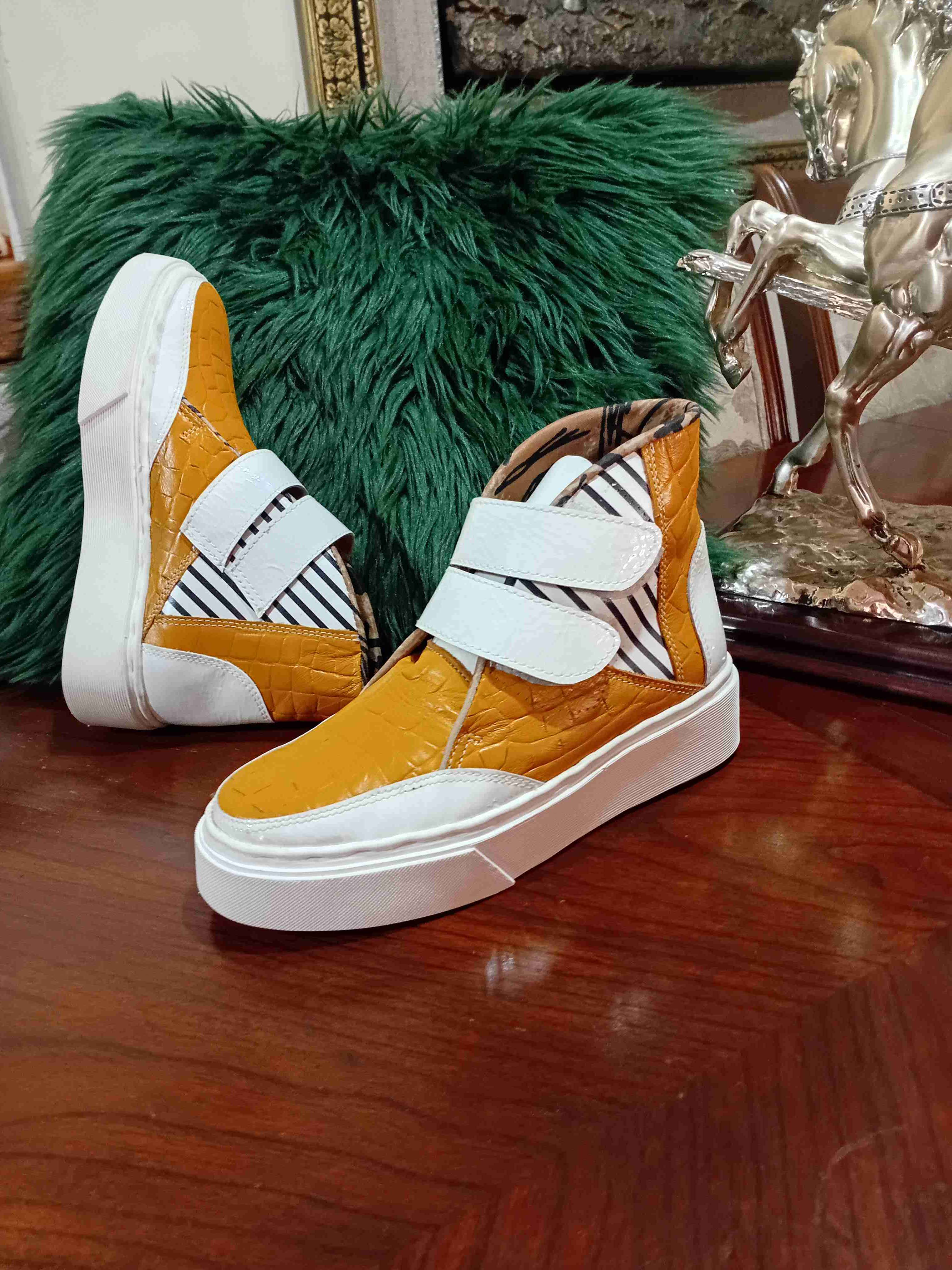 Zapatillas altas bicolores - miniatura 4