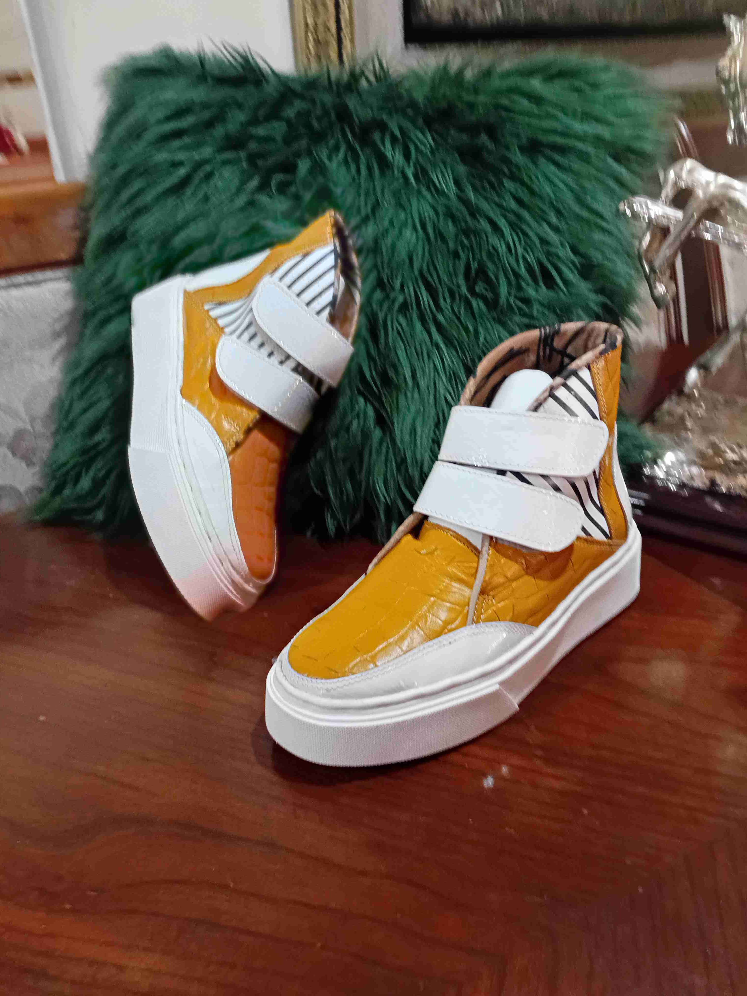 Zapatillas altas bicolores - miniatura 5