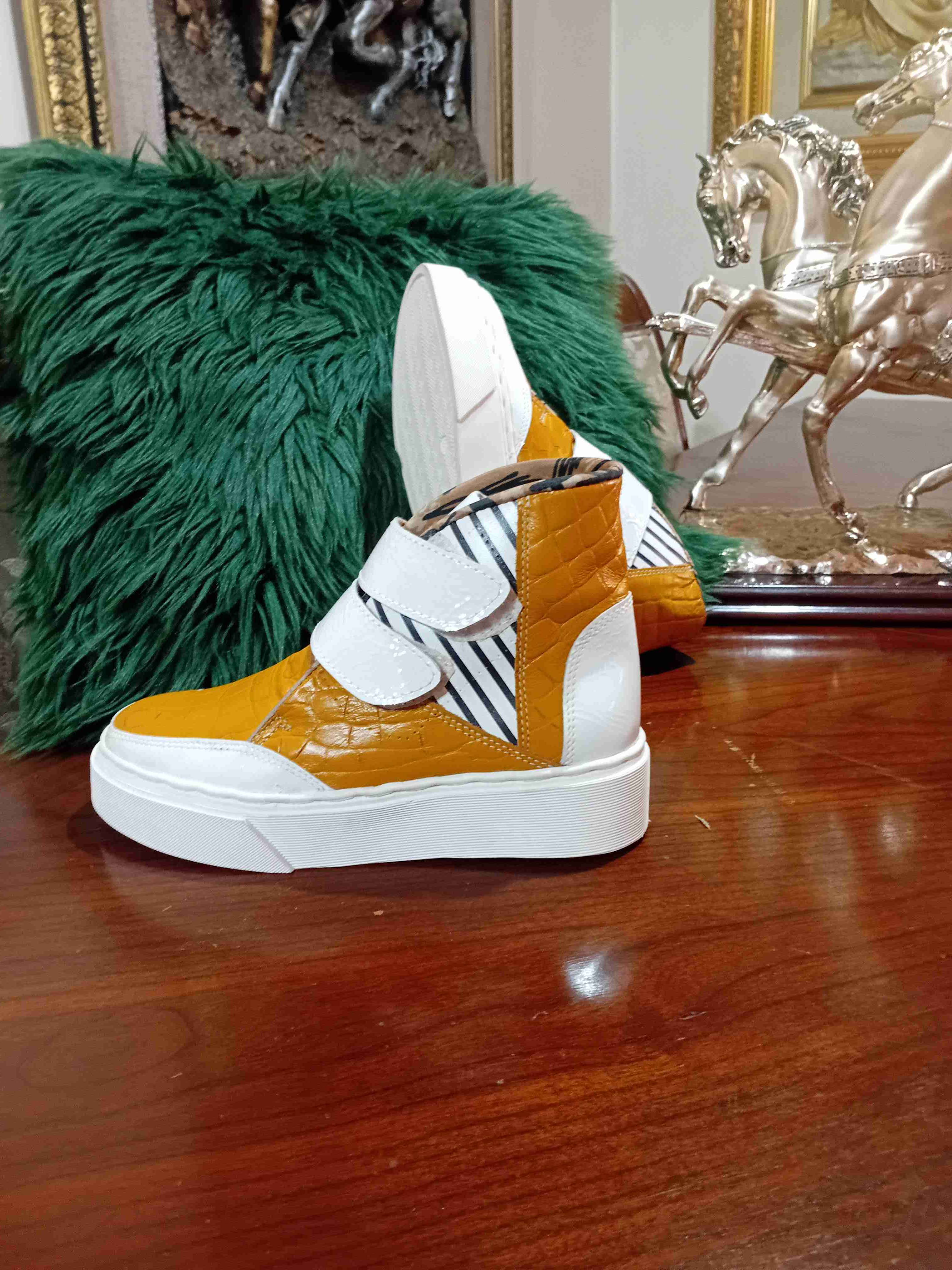 Zapatillas altas bicolores - miniatura 6
