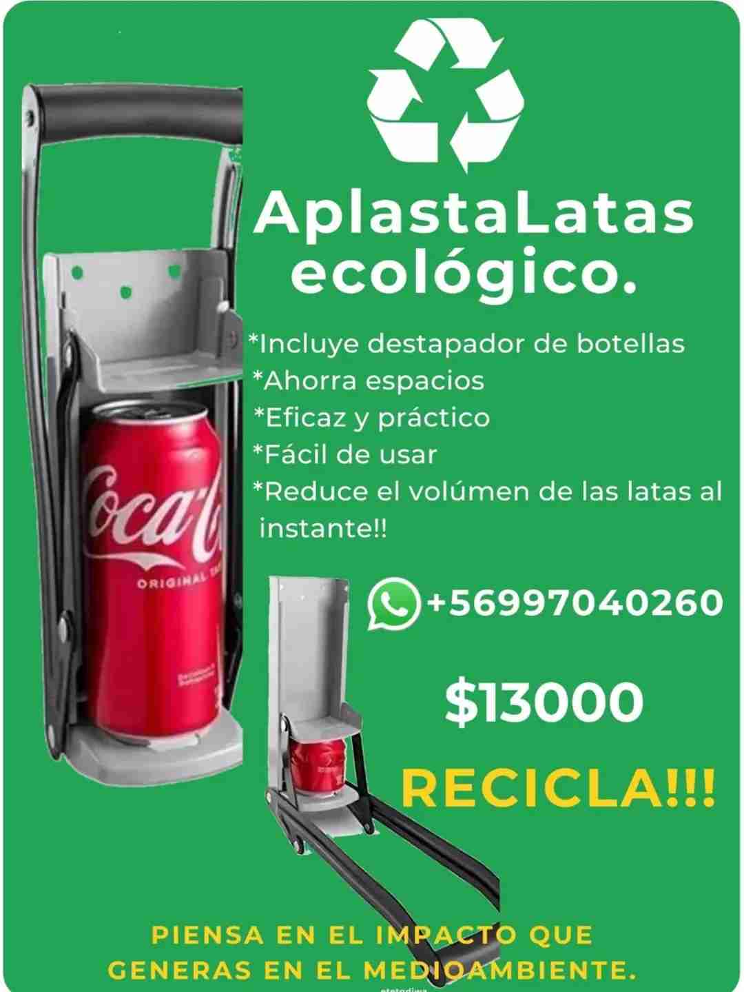 ♻️ Aplastador de latas manual ♻️ - miniatura 5