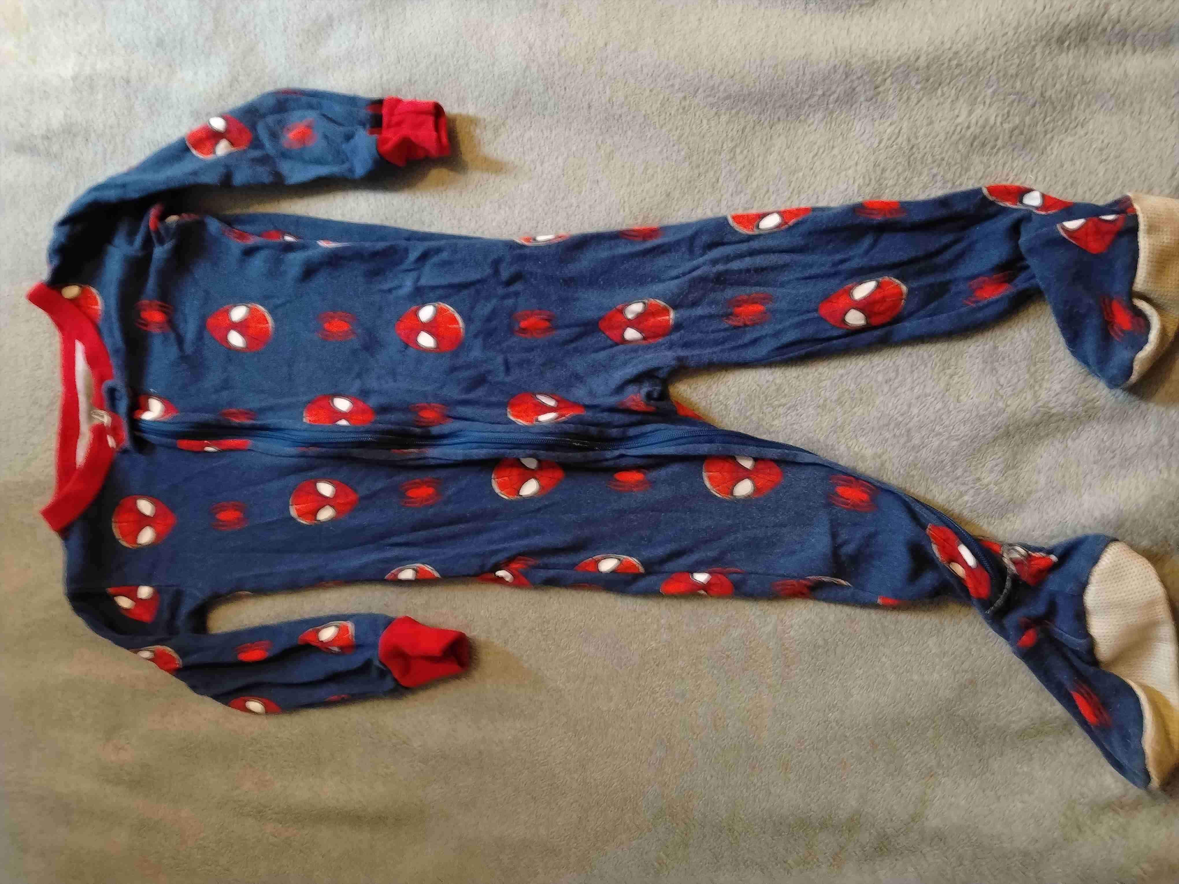 Pijama de niño azul estampado - miniatura 1