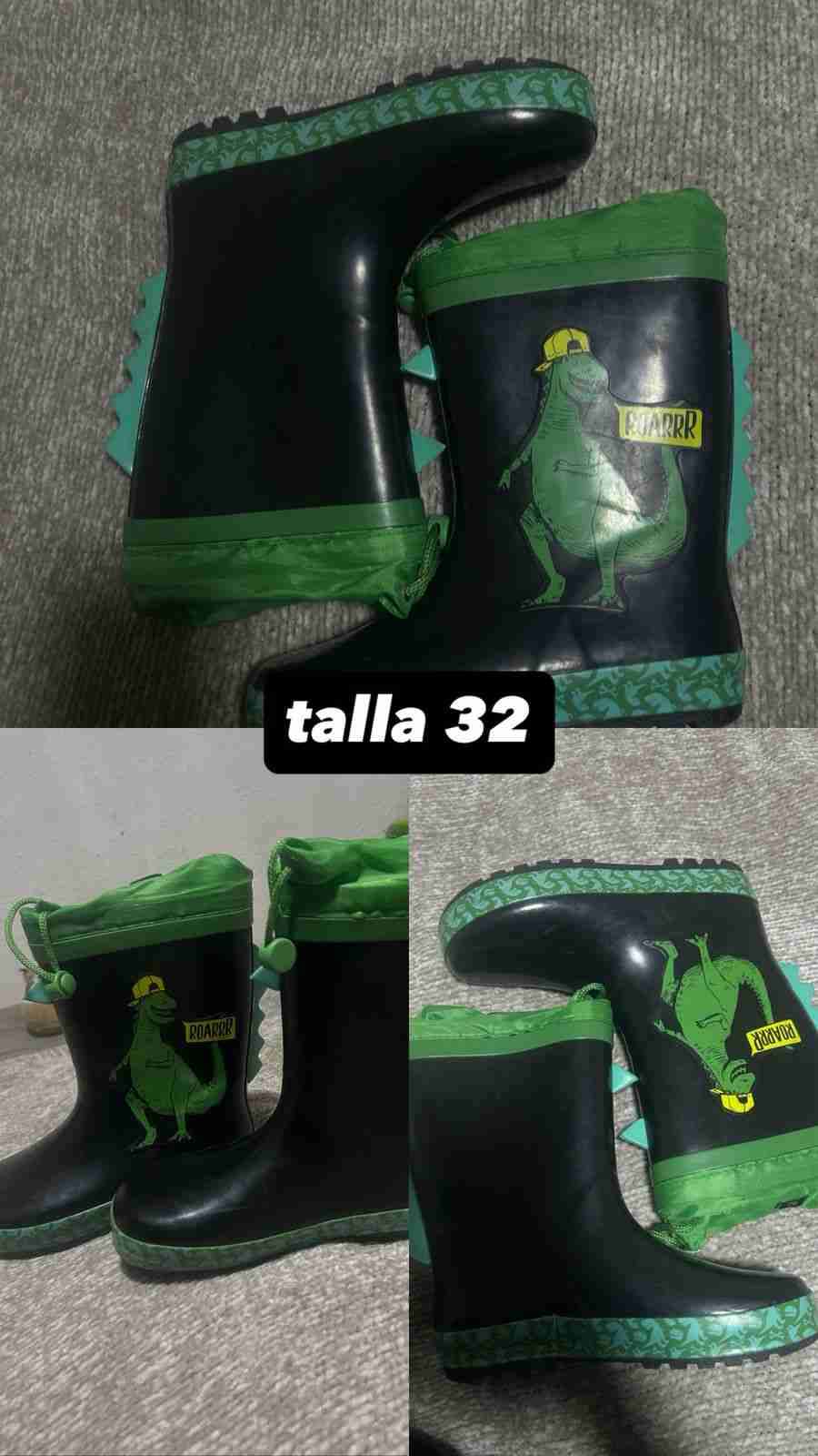 Botas de lluvia para niños