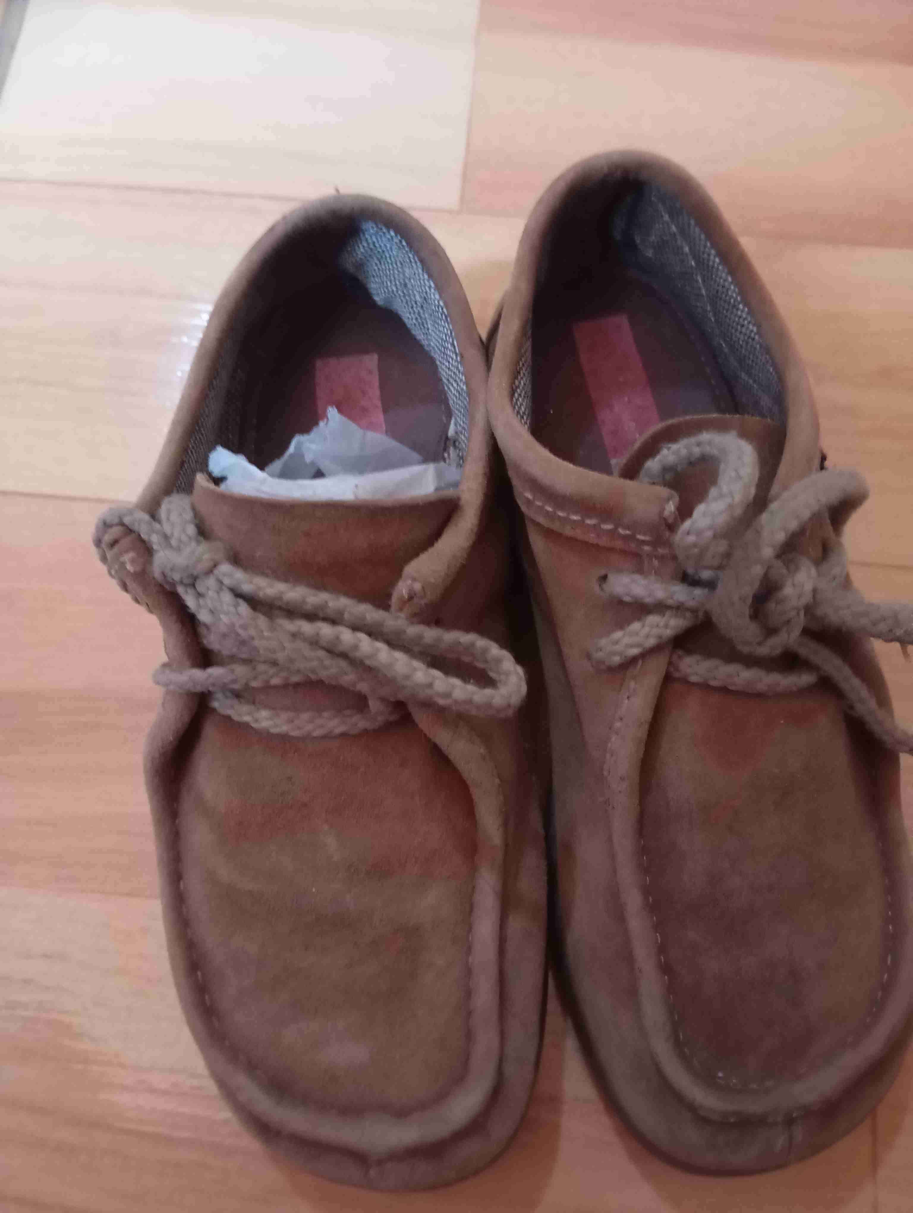 Zapatos de gamuza café - miniatura 1