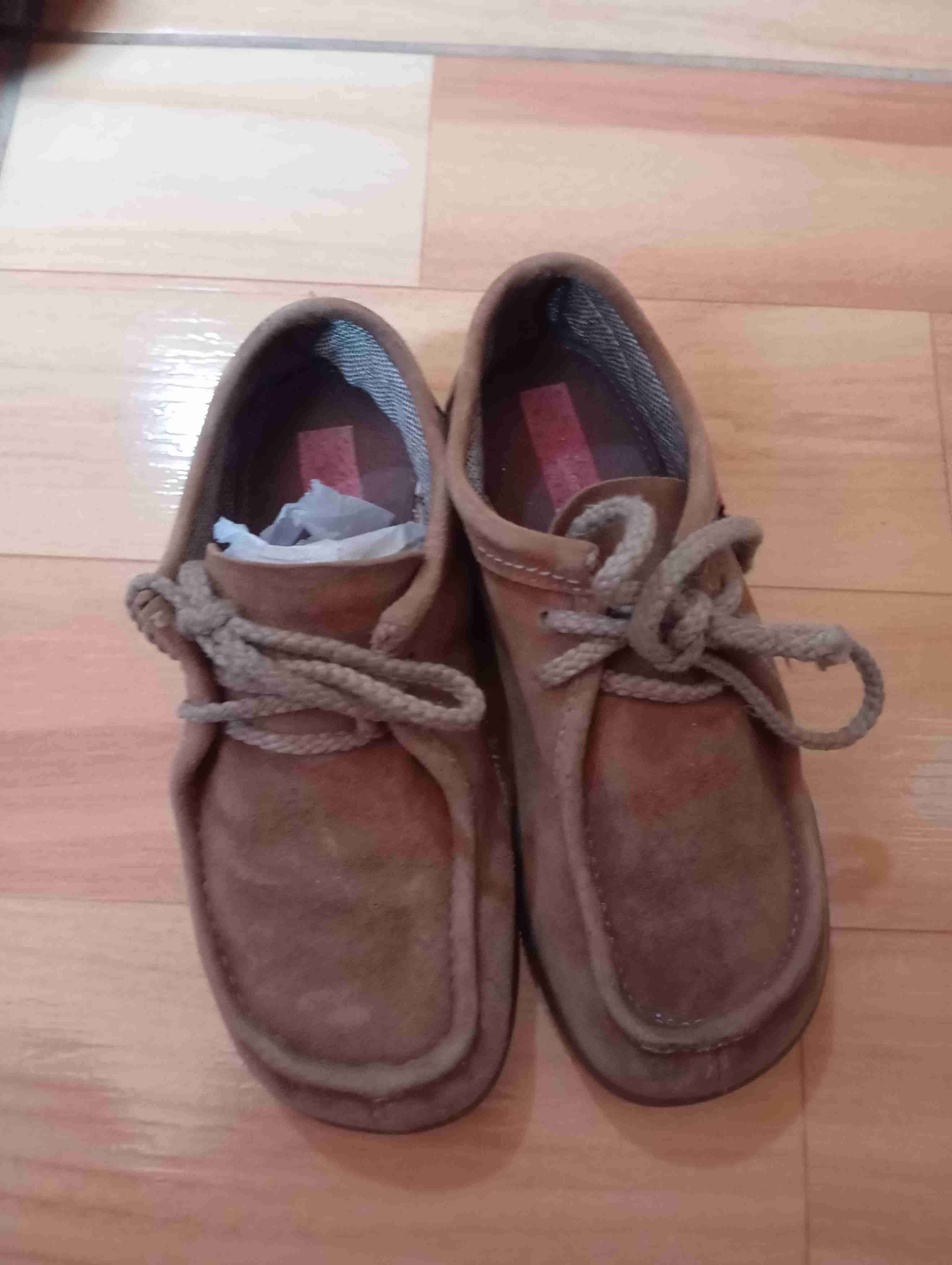 Zapatos de gamuza café - miniatura 2