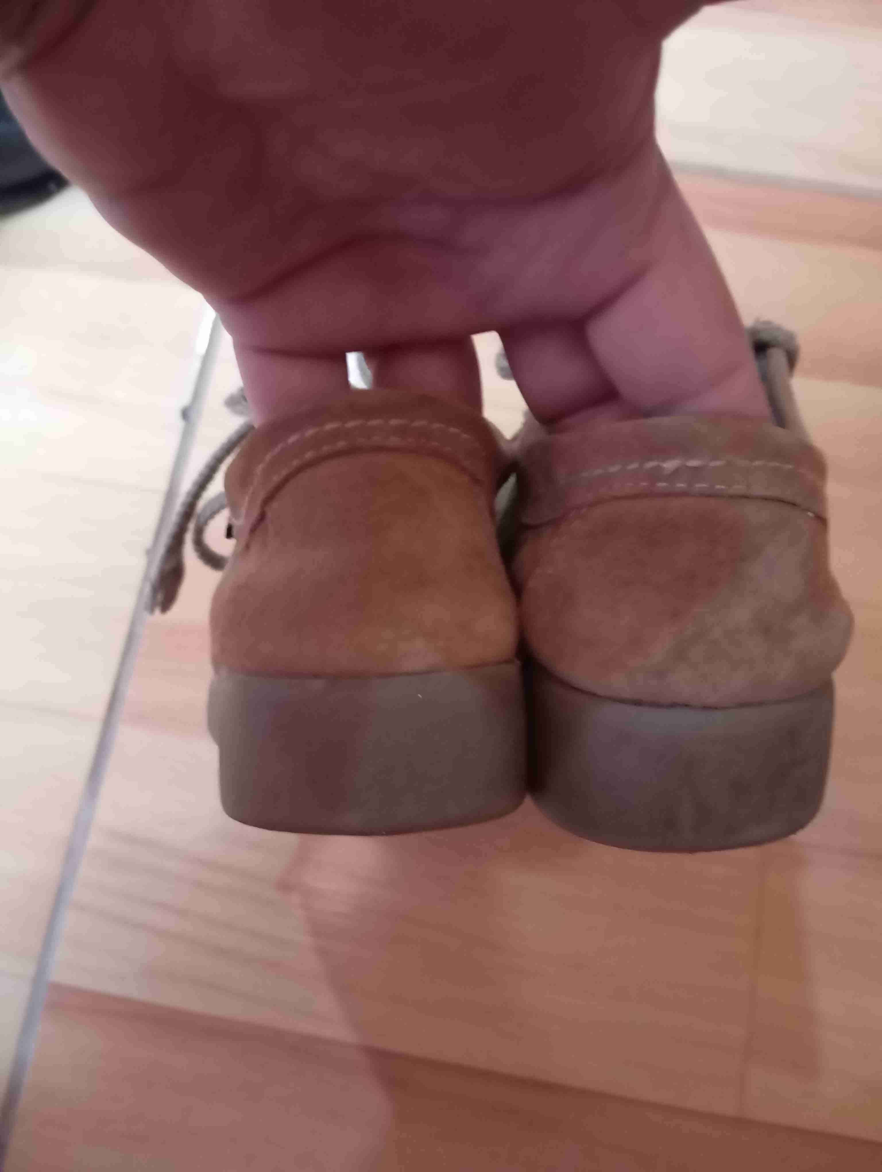 Zapatos de gamuza café - miniatura 3