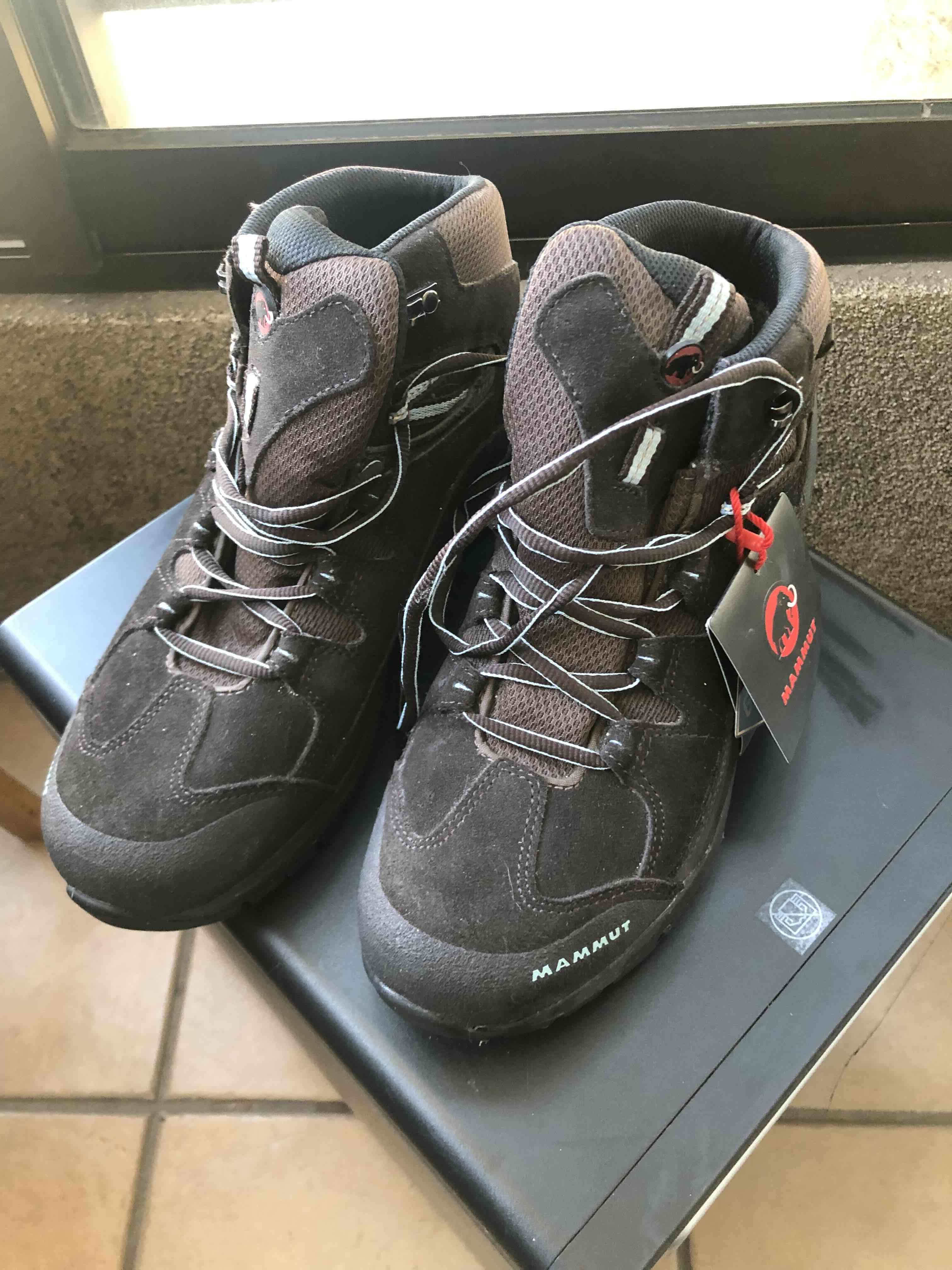 Botas de trekking Mammut negras mujer - miniatura 2