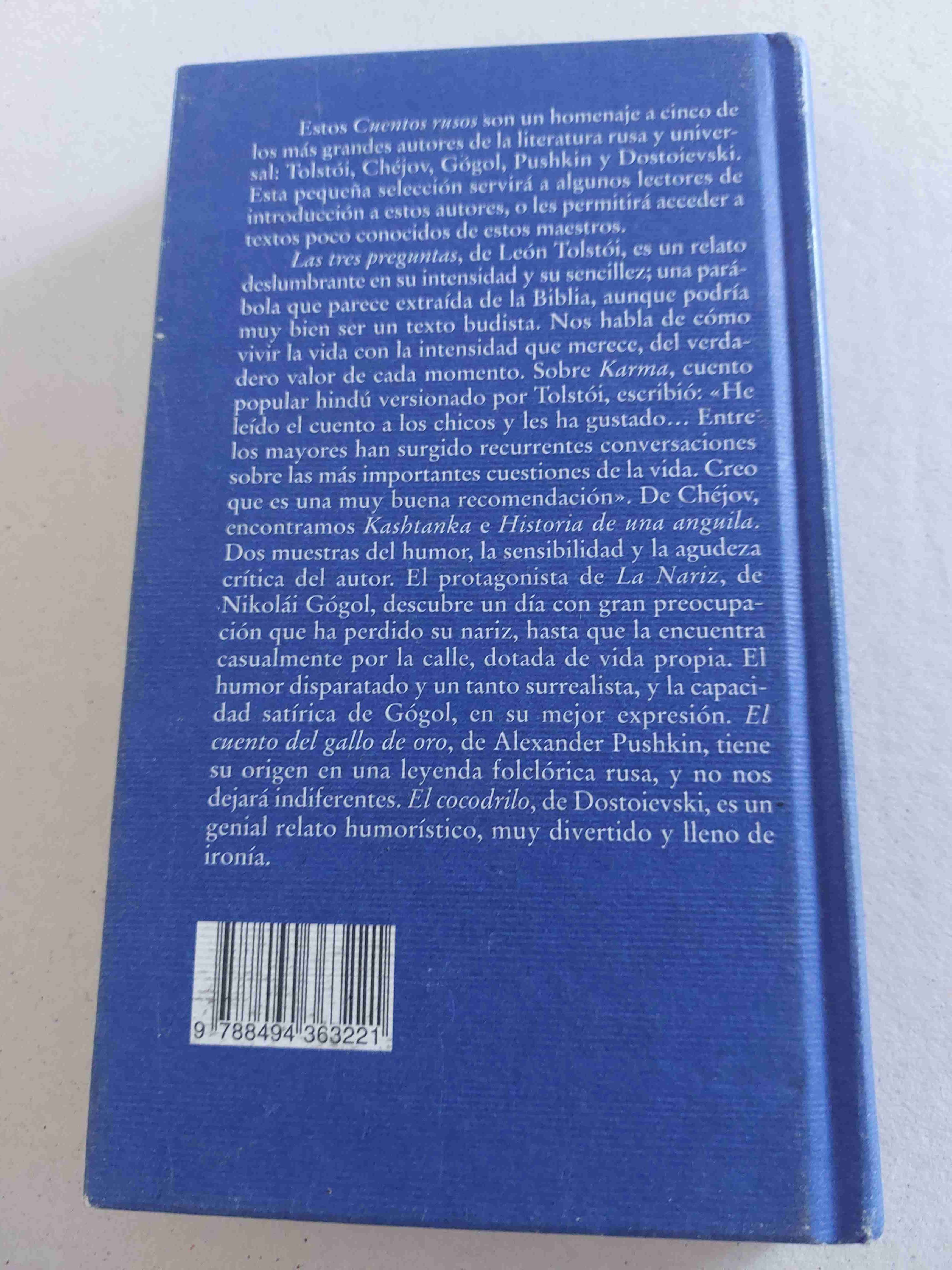 Libro Cuentos Rusos Gadir - miniatura 2