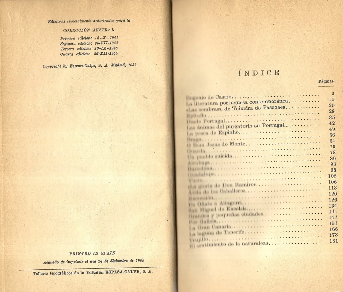 Por Tierras De Portugal Y De España / Unamuno - miniatura 3
