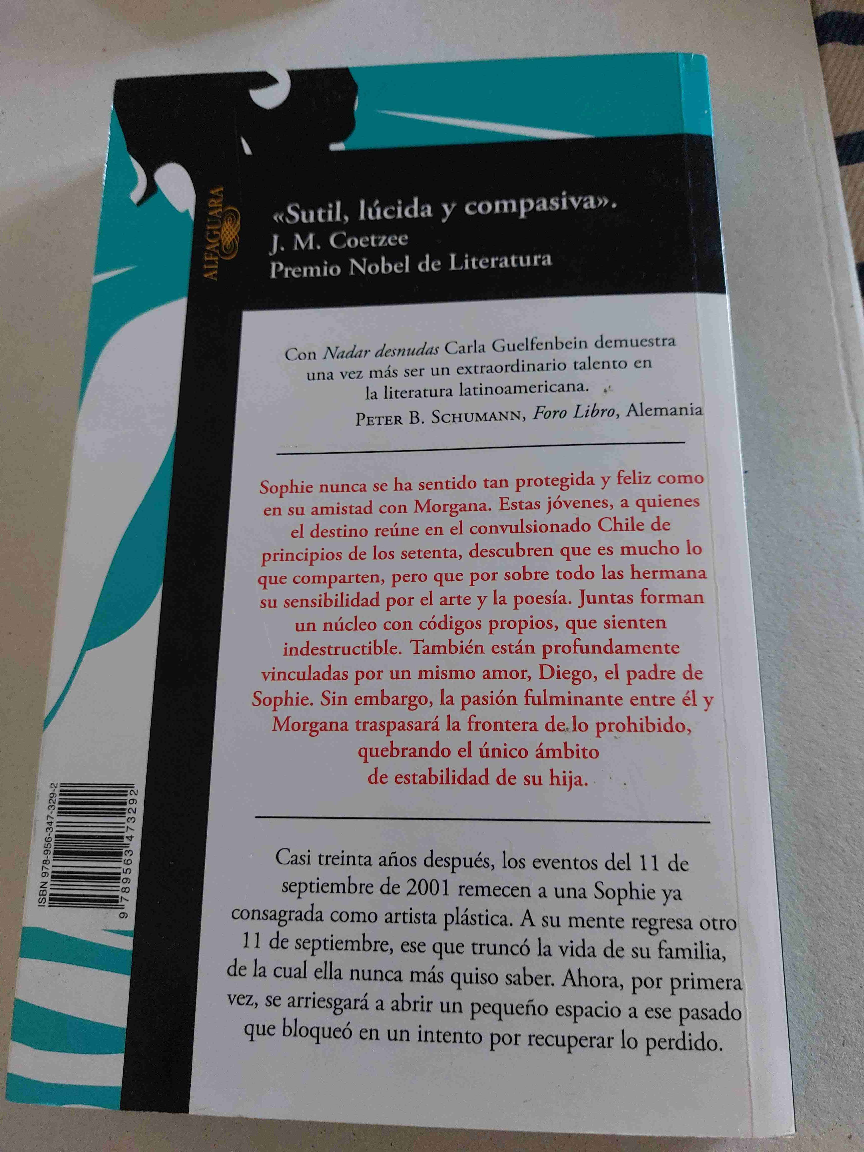 Libro Nadar desnudas Carla Guelfenbein - miniatura 2