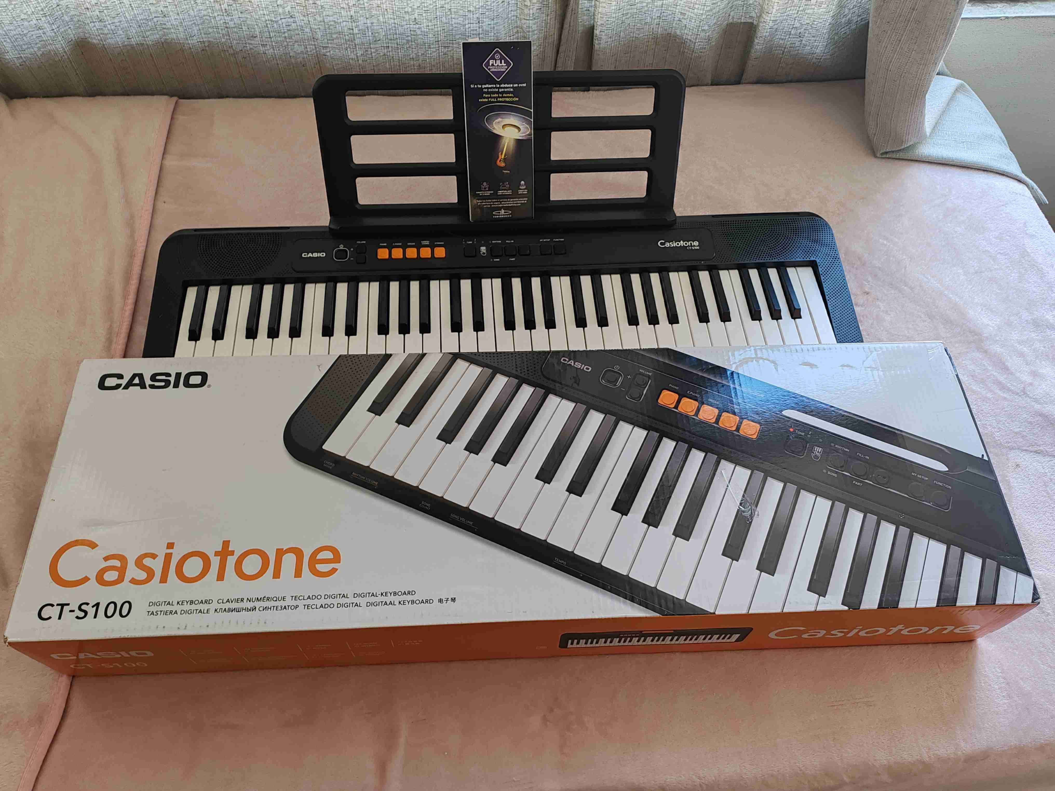 Teclado Casio Casiotone CT-S100 - miniatura 1