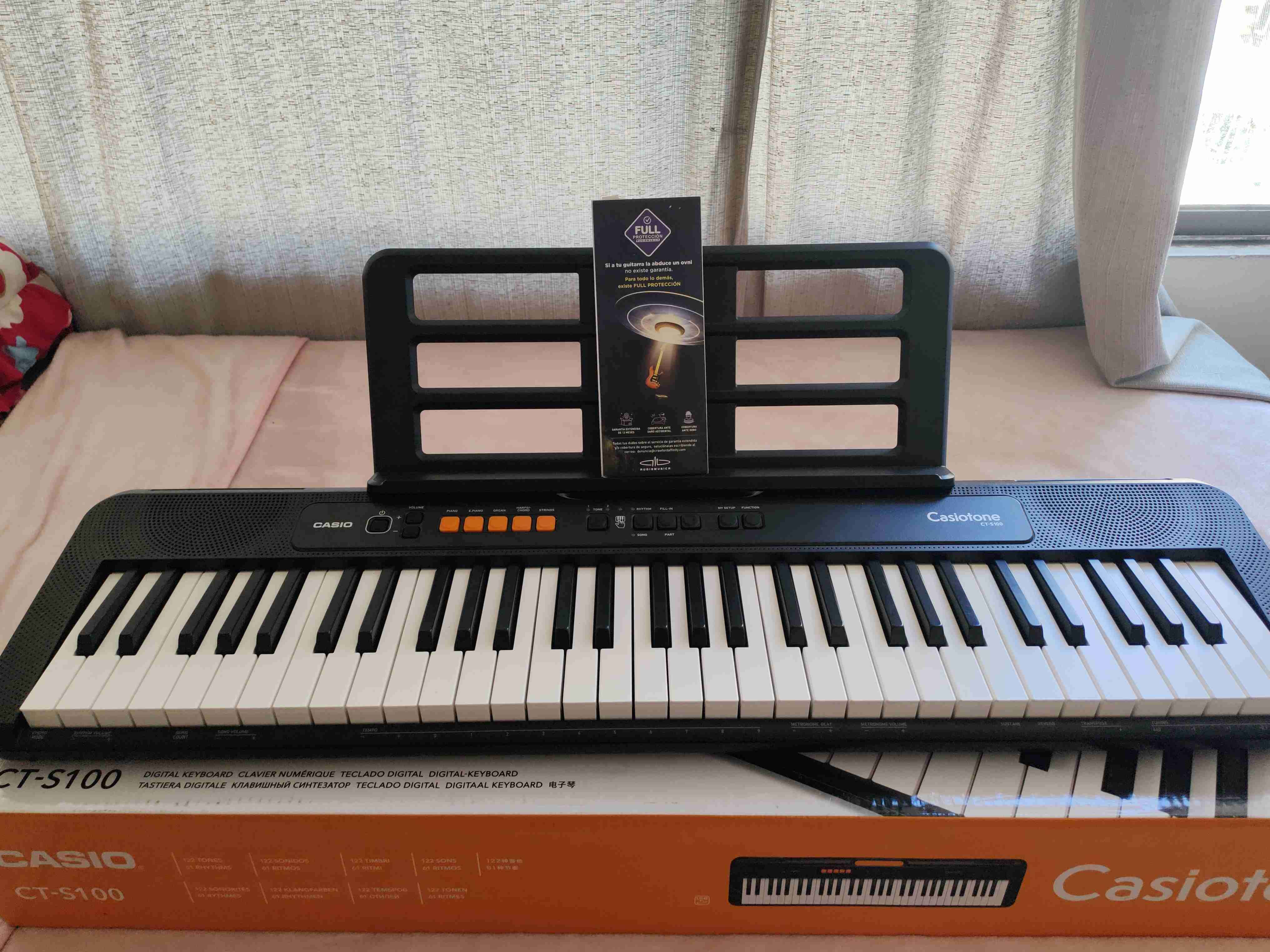 Teclado Casio Casiotone CT-S100 - miniatura 4