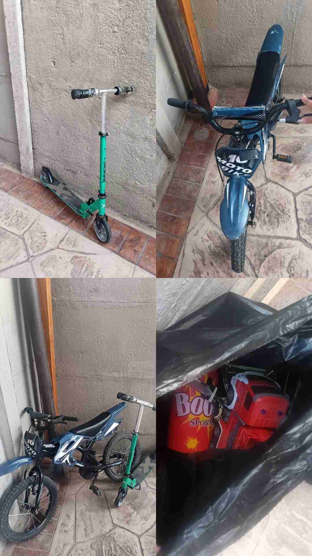 Bicicleta para niño con diseño moto - miniatura 4