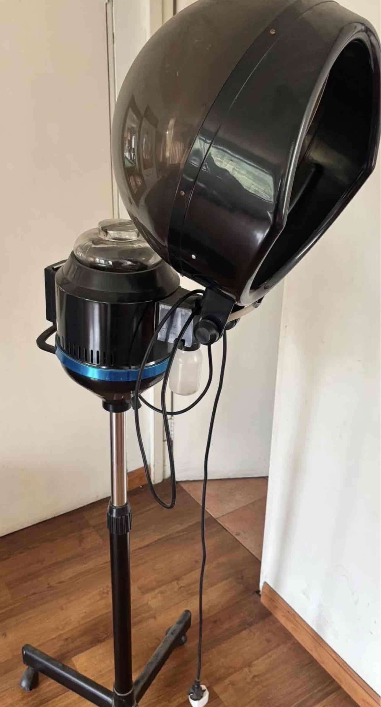 Secador de casco profesional negro - miniatura 3