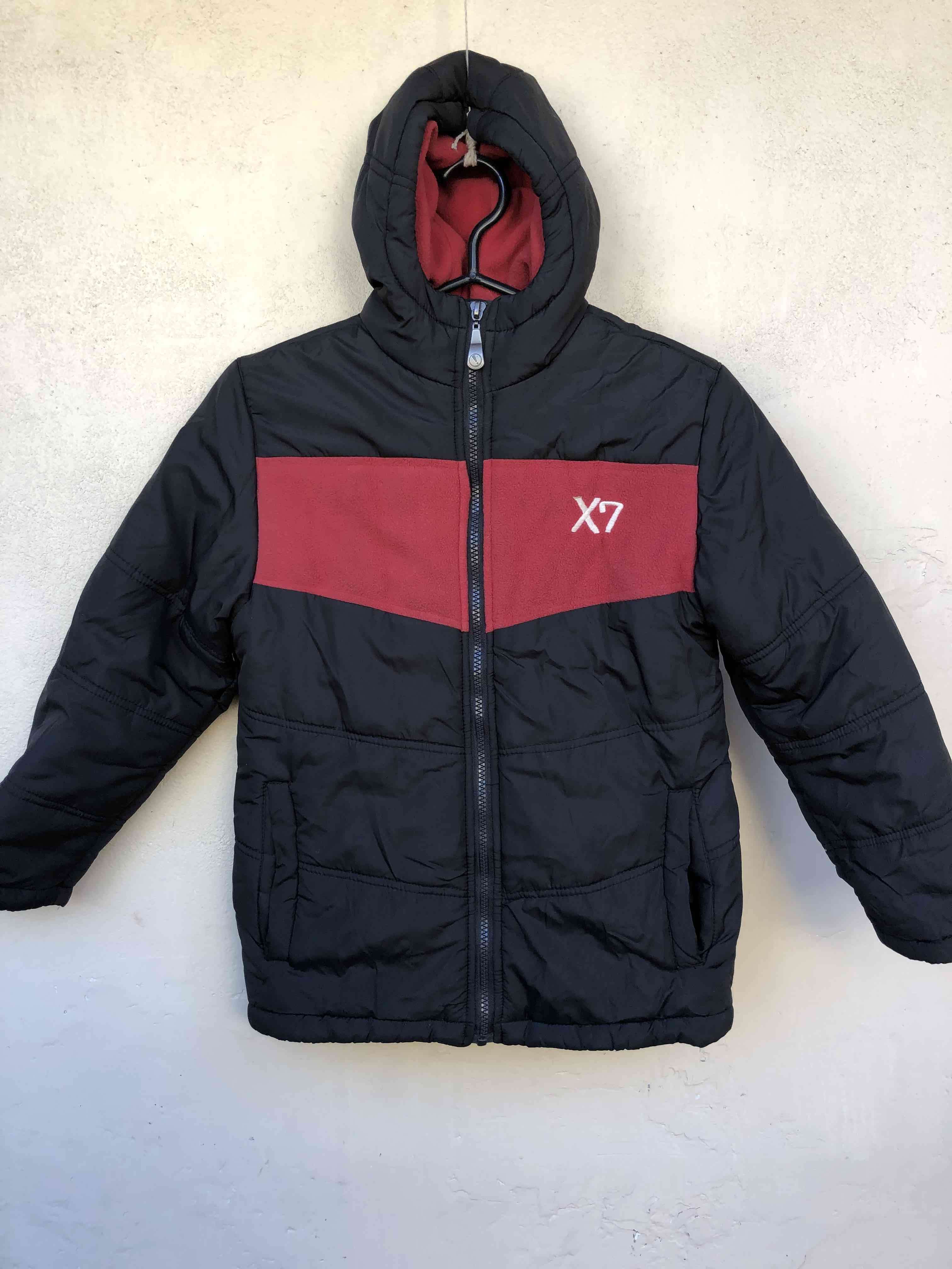 Parka negra con capucha Yamp! talla 10 - miniatura 1