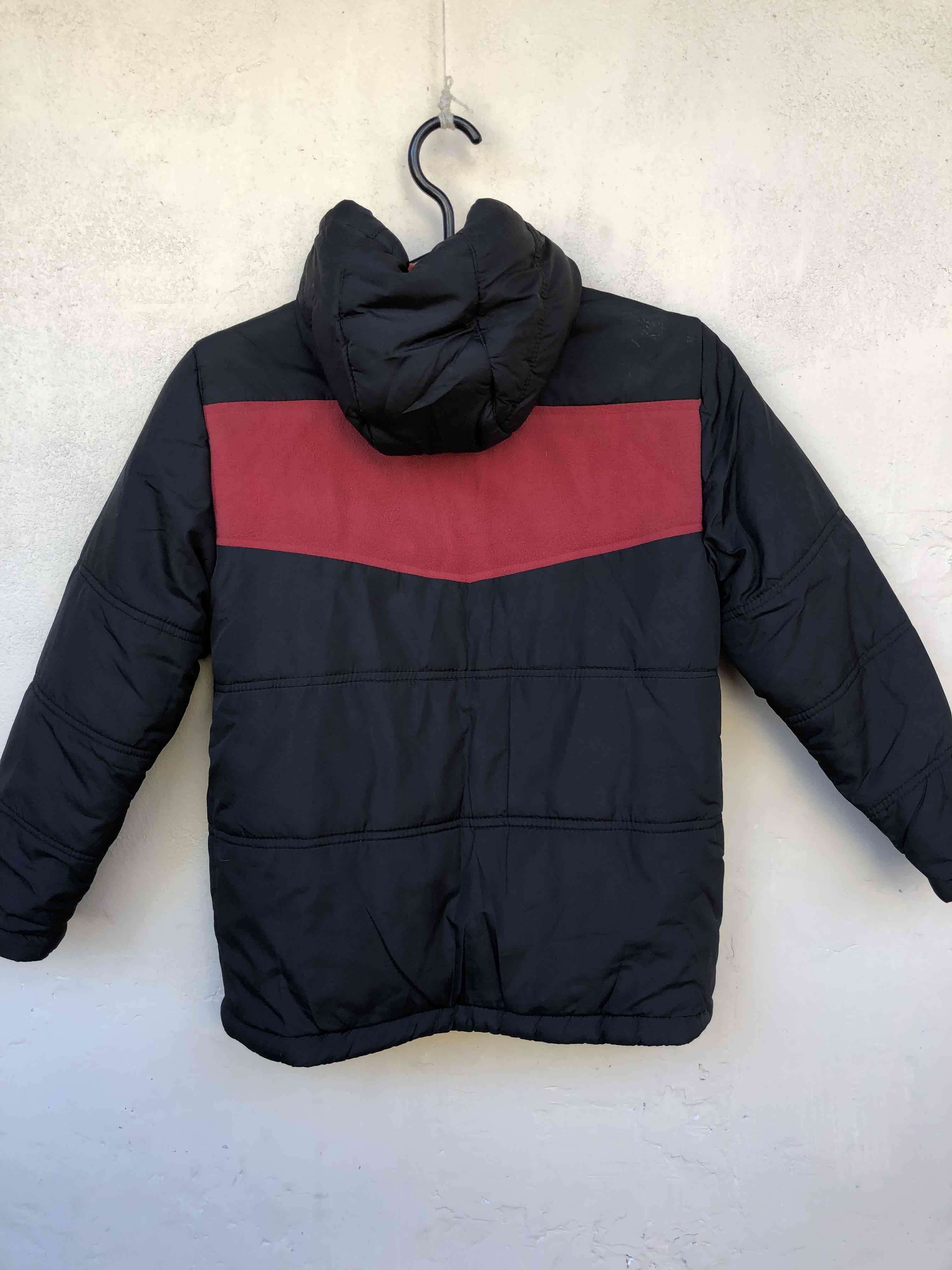 Parka negra con capucha Yamp! talla 10 - miniatura 2