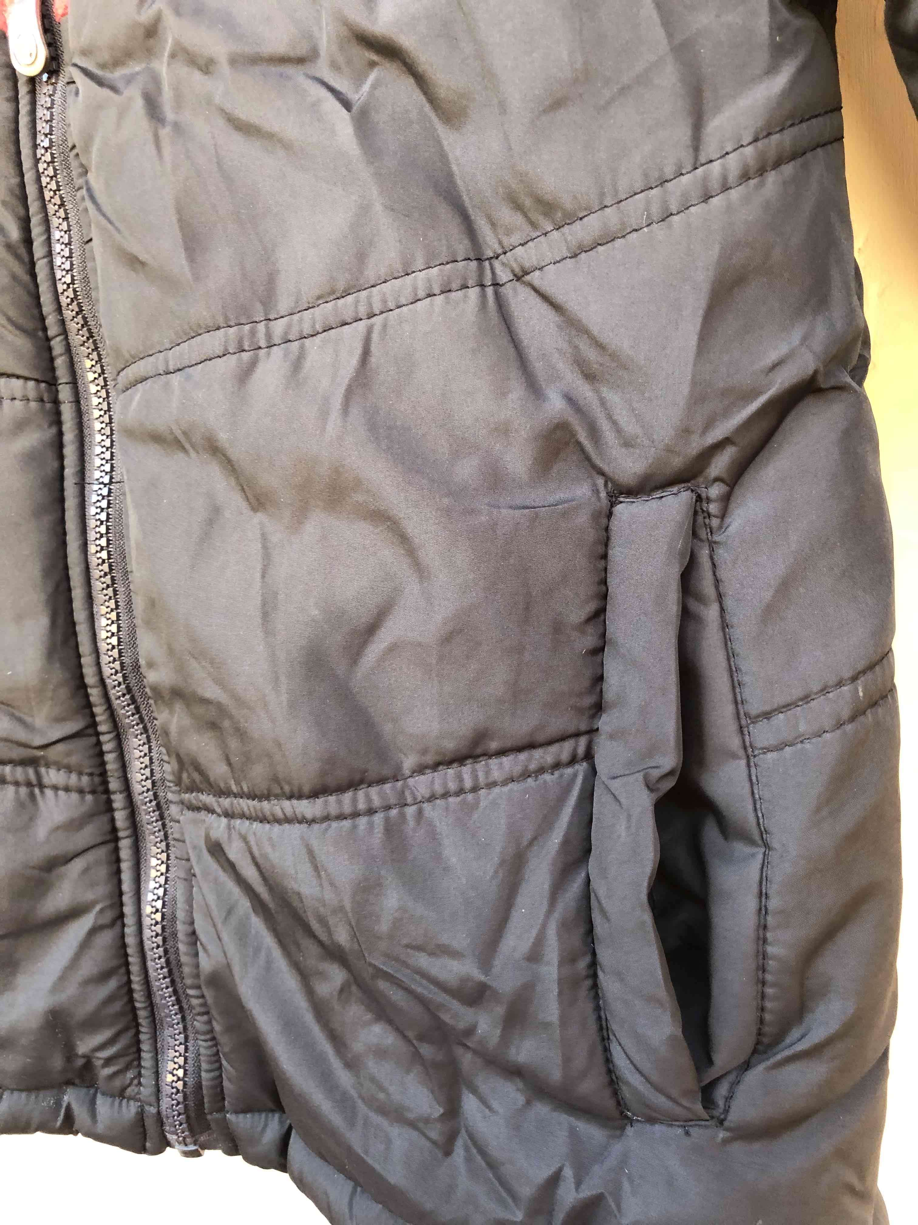 Parka negra con capucha Yamp! talla 10 - miniatura 3