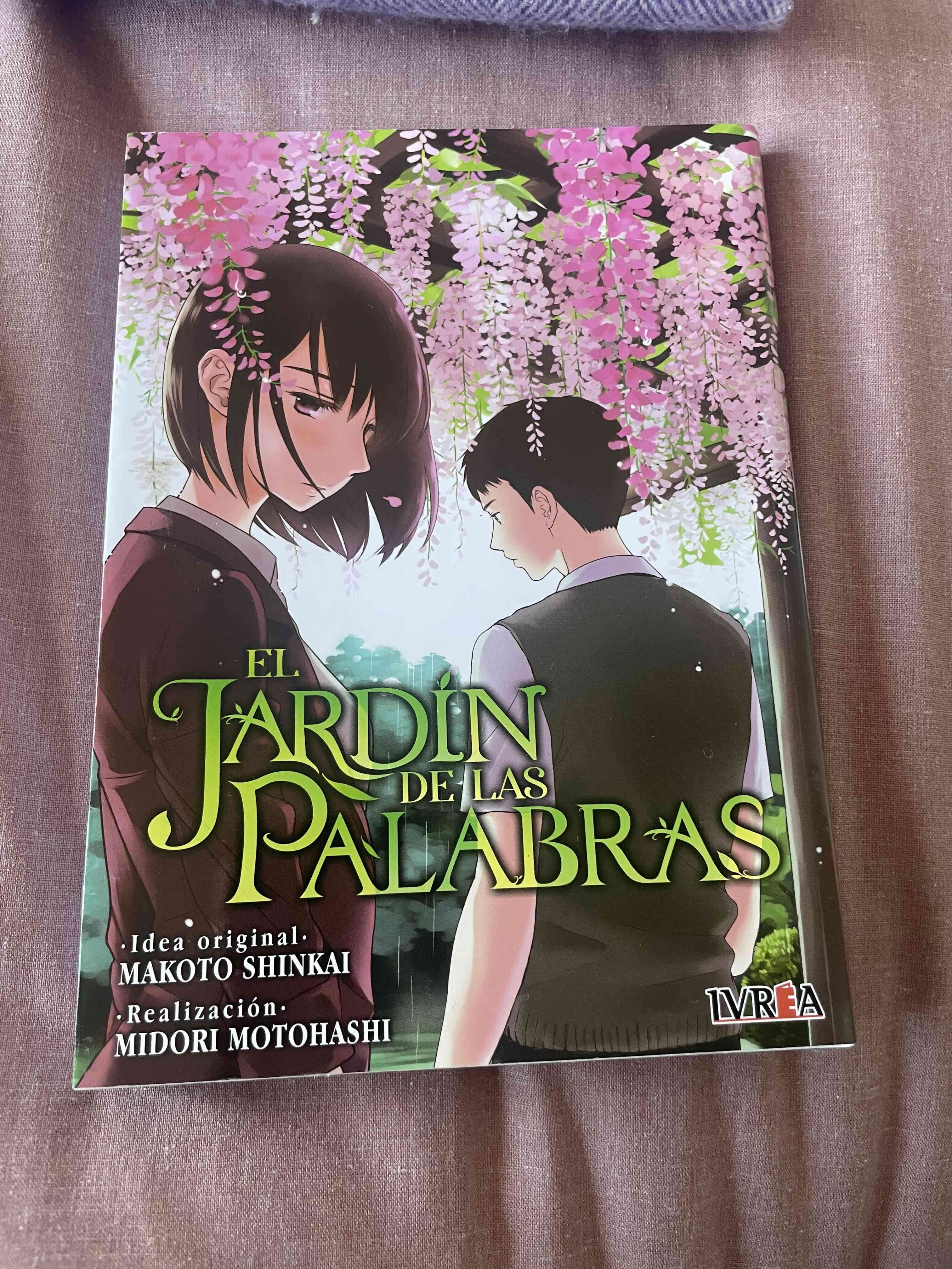 Manga El Jardín de las Palabras