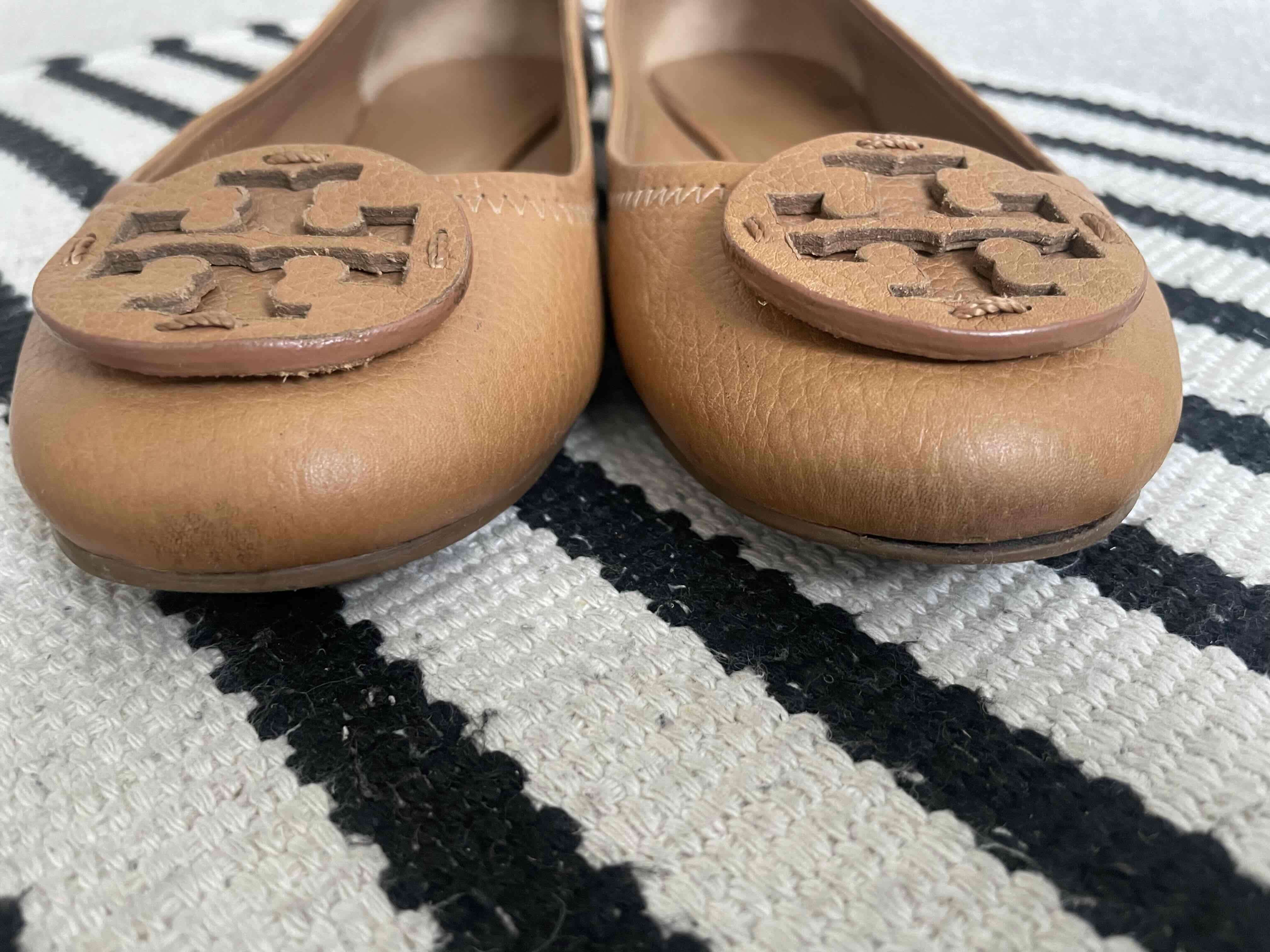 Bailarinas Tory Burch marrones - miniatura 2