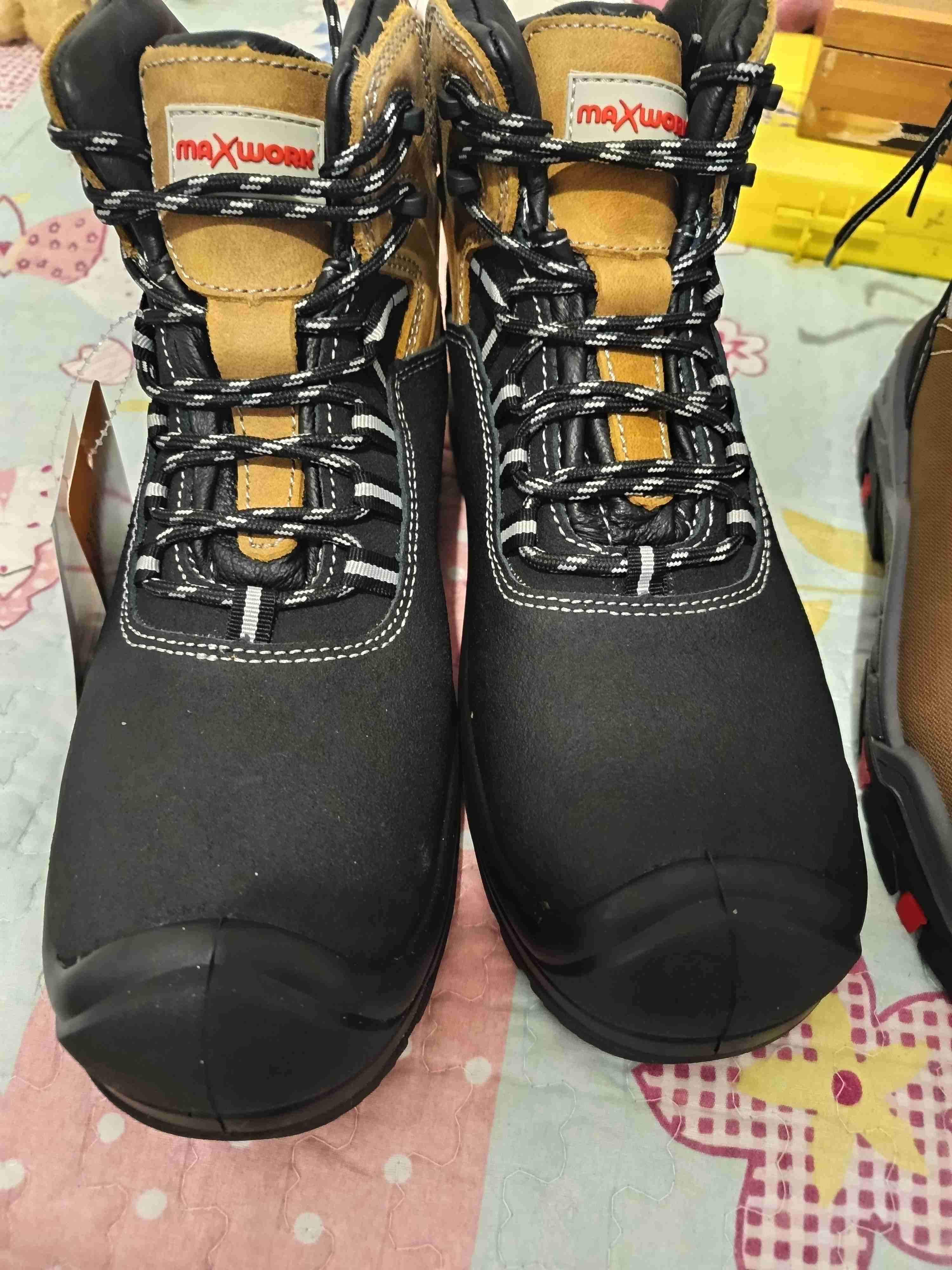Botas de seguridad marrones V-Flex - miniatura 2