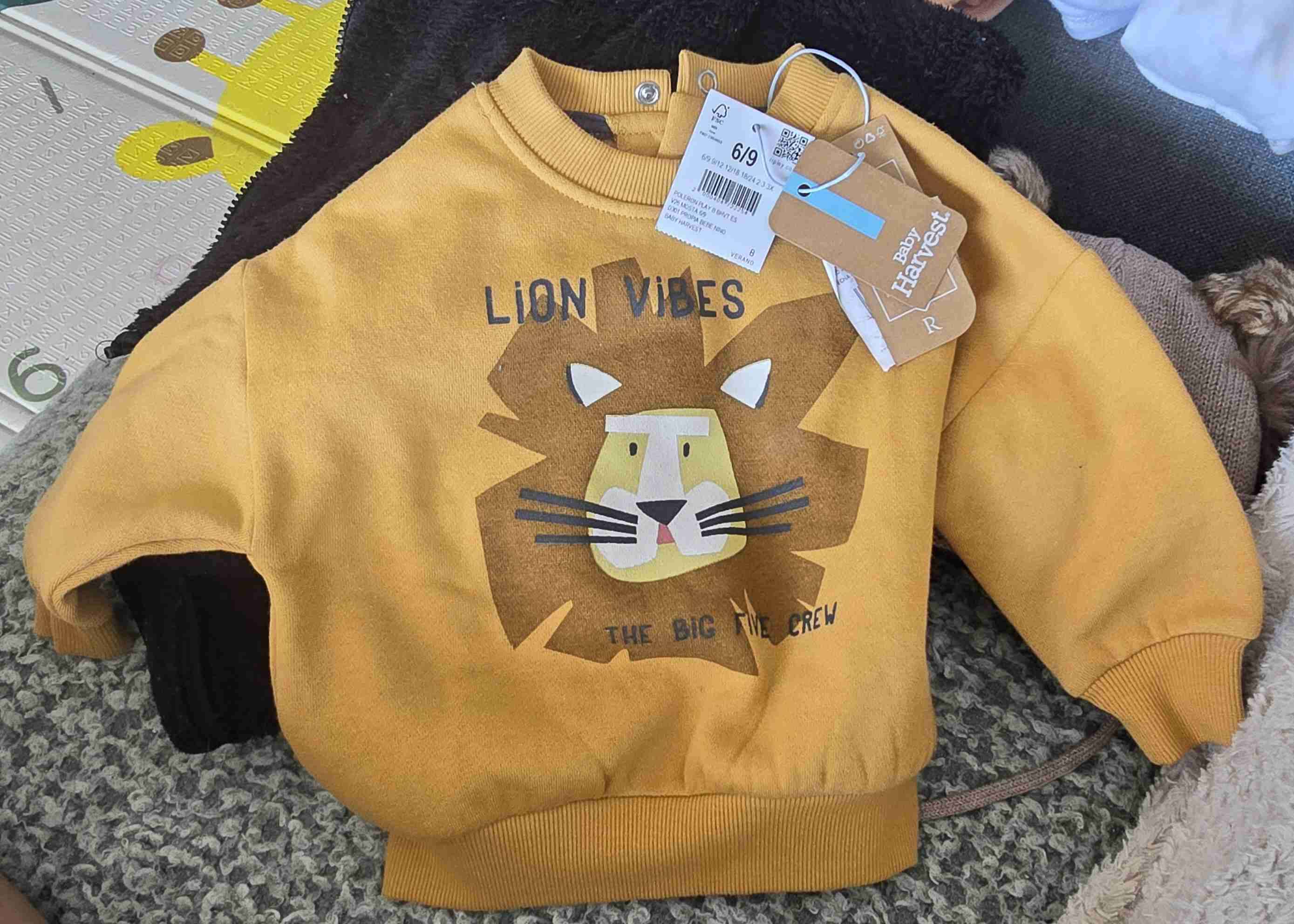 Poleron infantil Lion Vibes