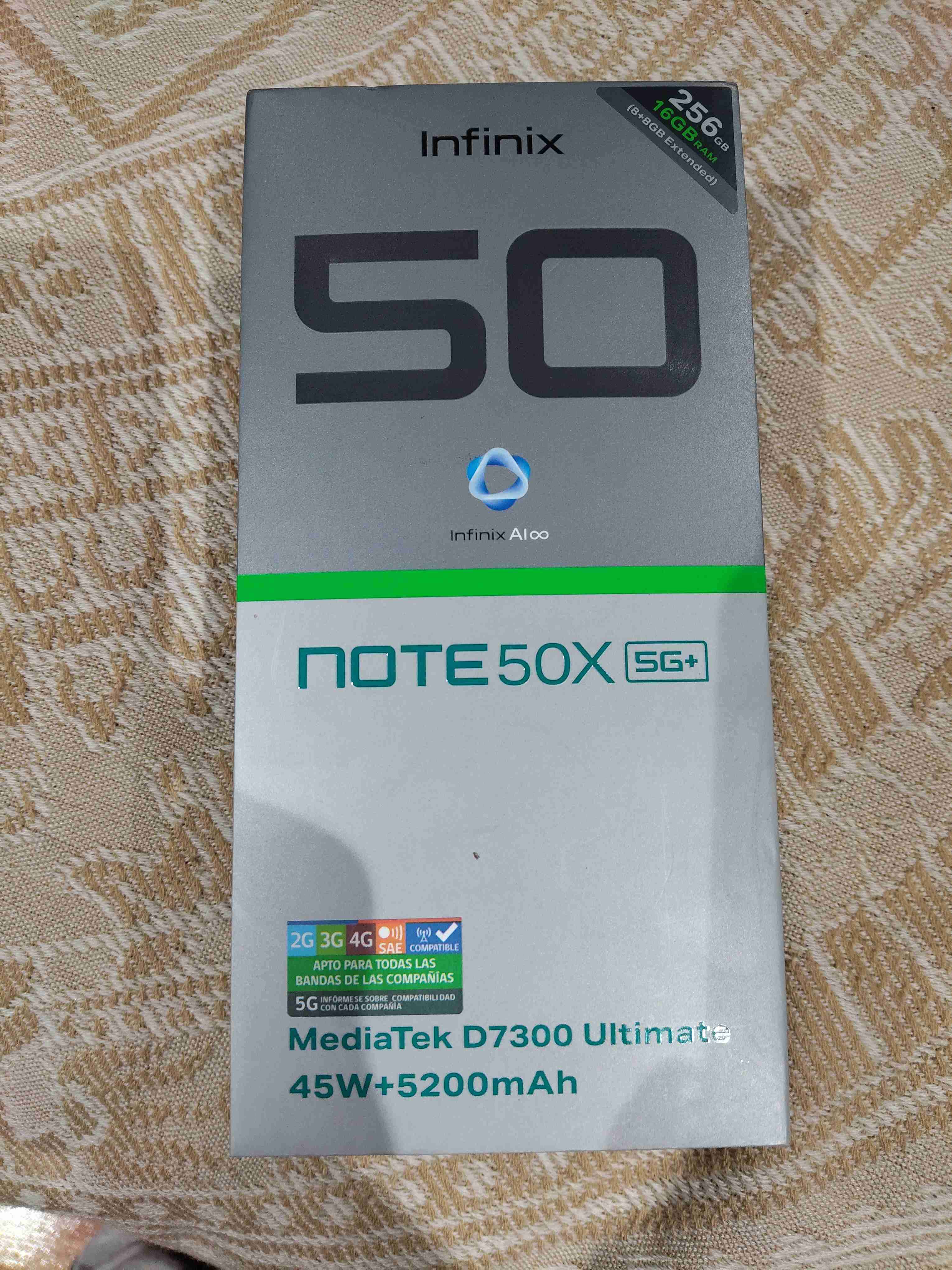 Celular infinix note50x - miniatura 1