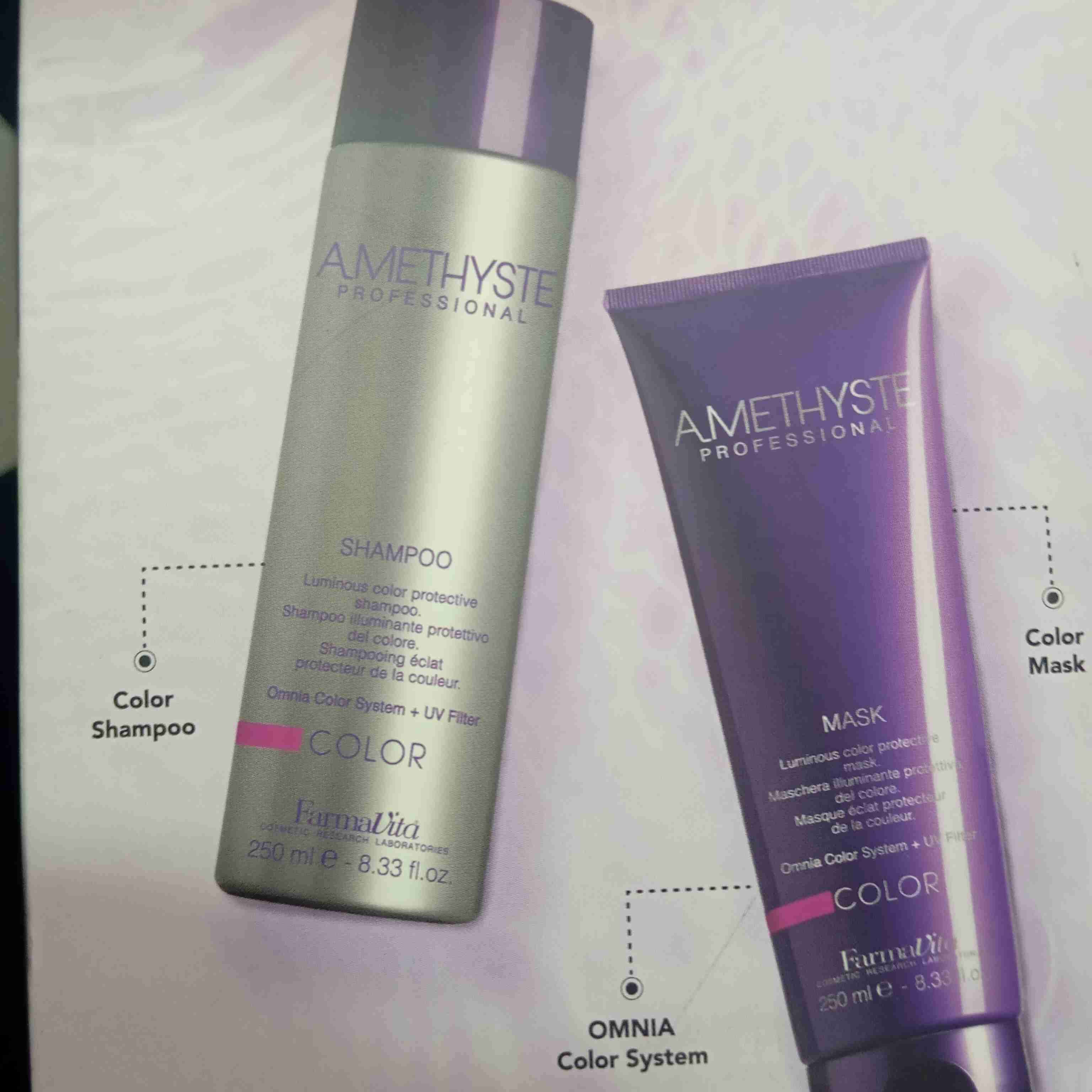 Set de shampoo y mascarilla Amethyste