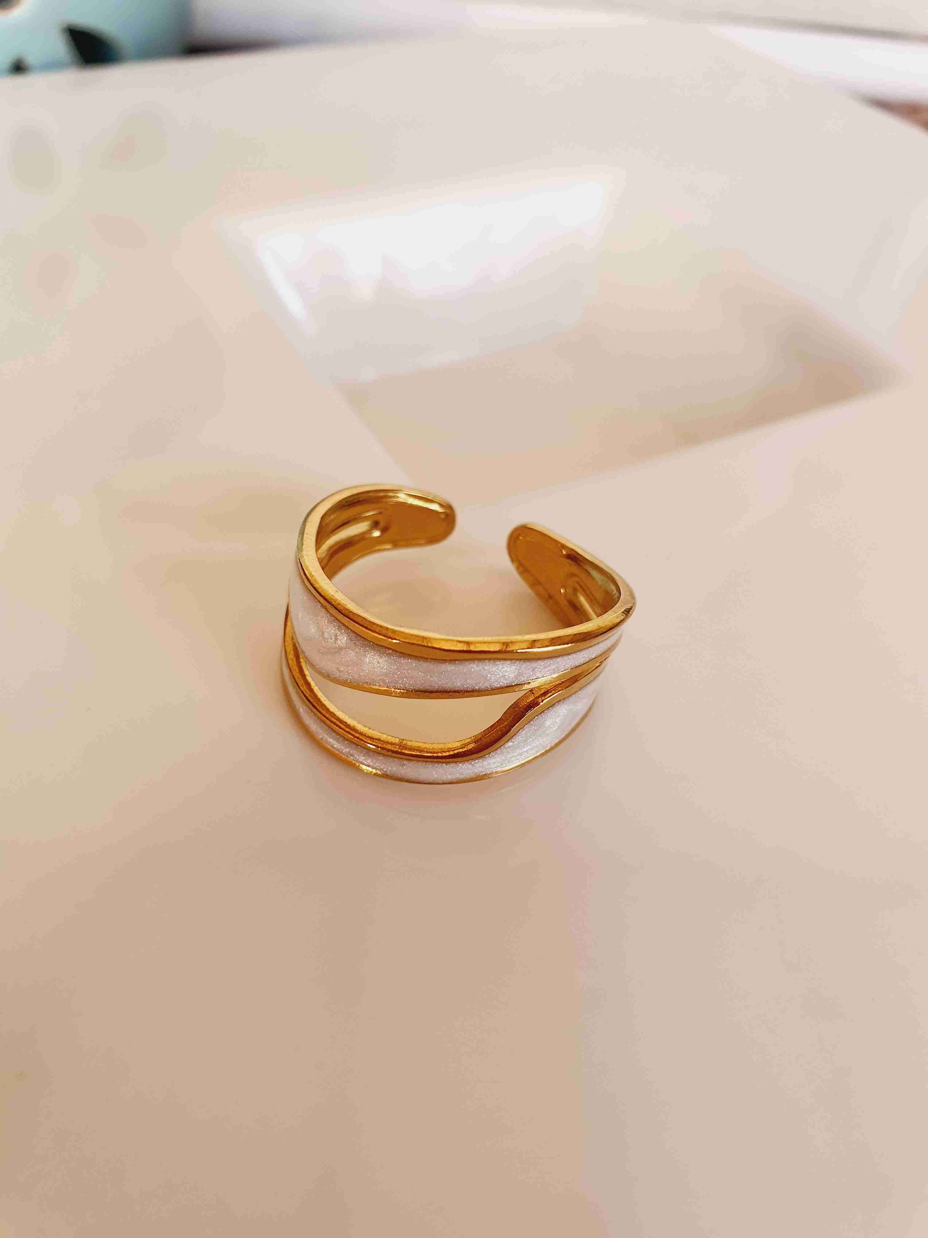 Anillos dorados ajustables - miniatura 3