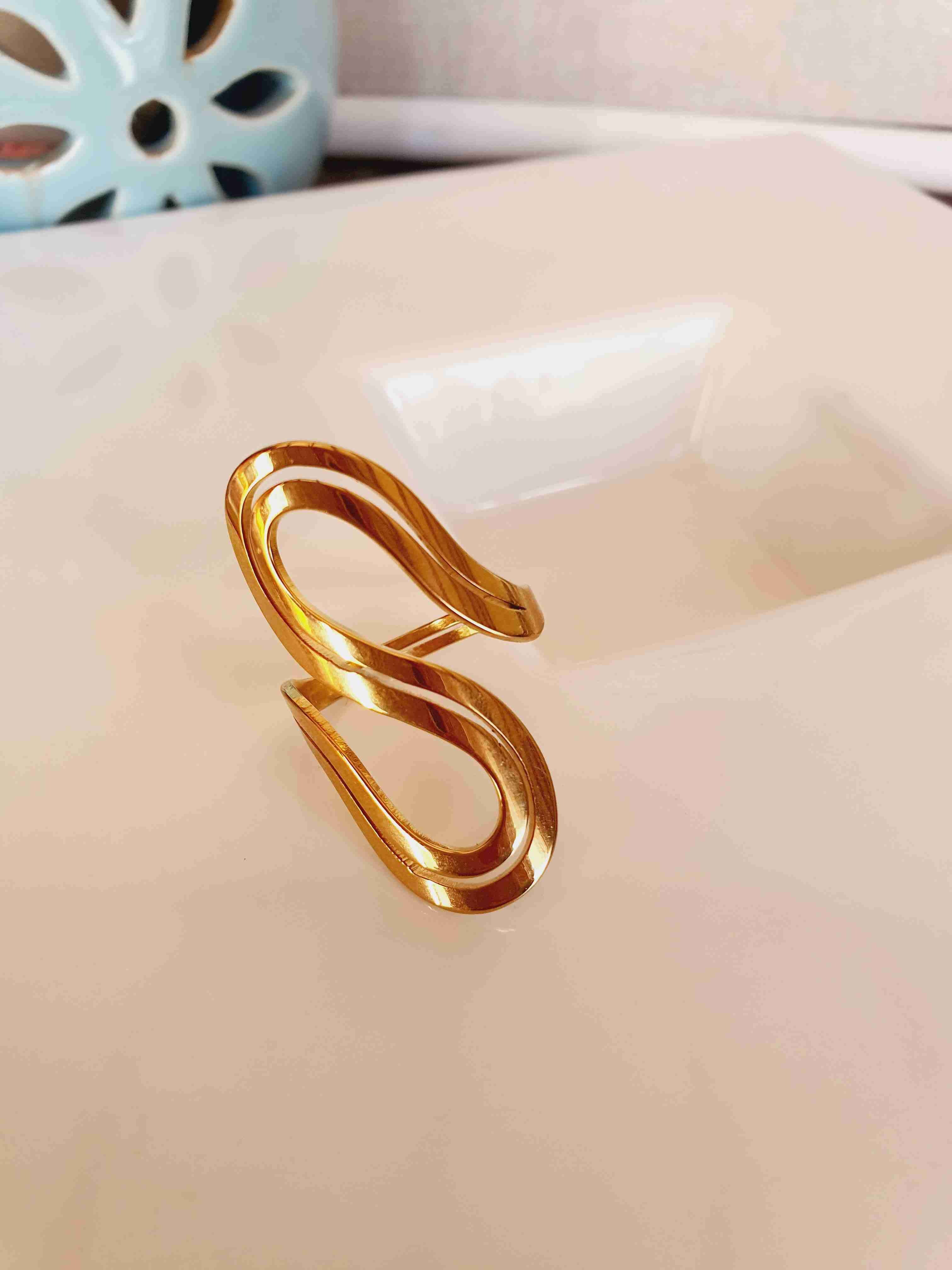 Anillos dorados ajustables - miniatura 4